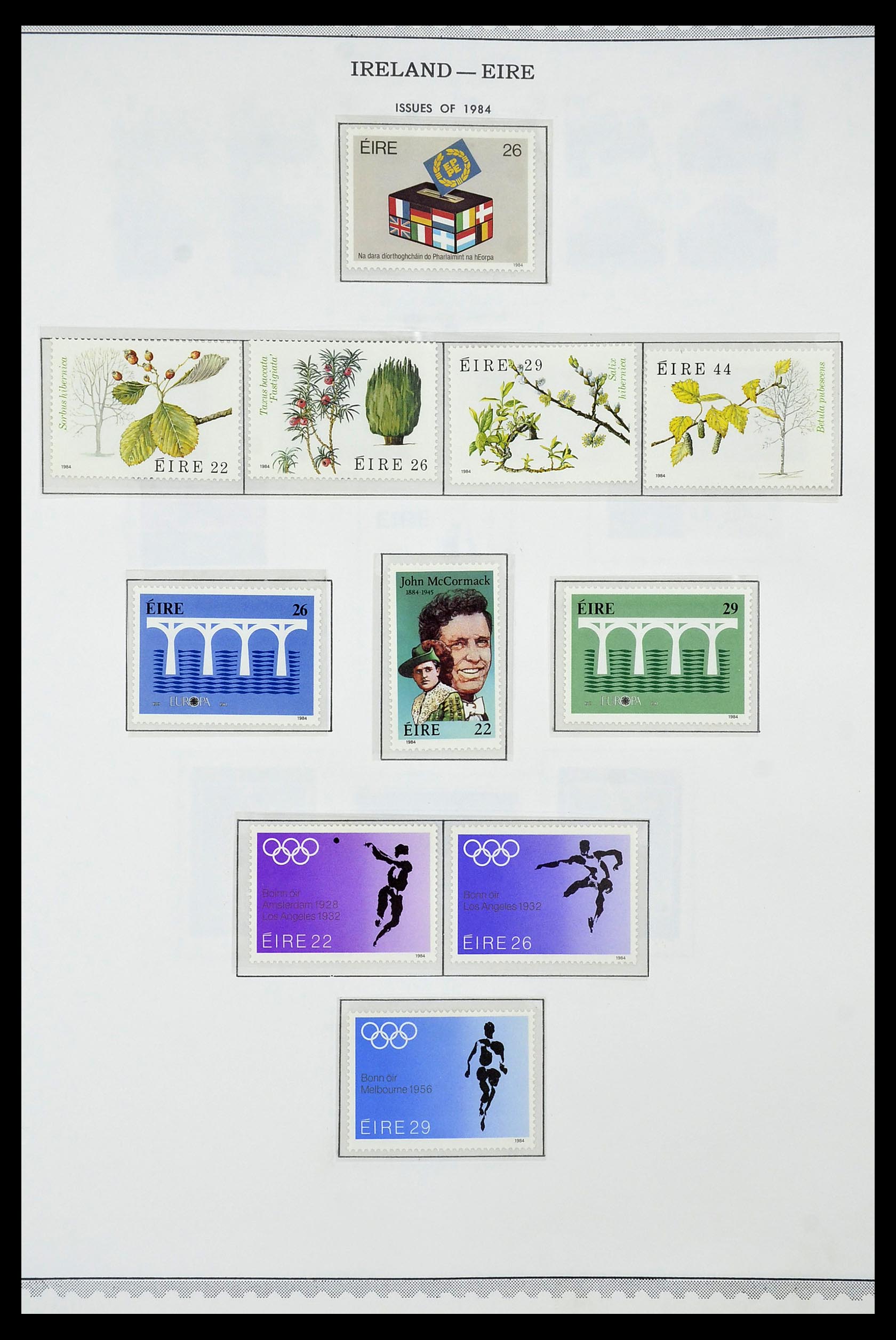 34240 044 - Postzegelverzameling 34240 Ierland 1922-2002.