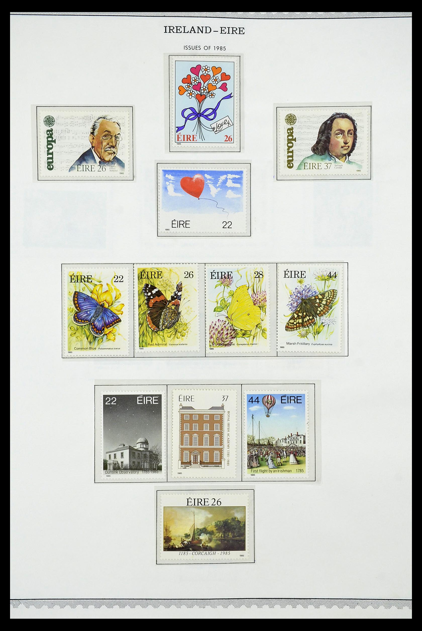 34240 046 - Postzegelverzameling 34240 Ierland 1922-2002.