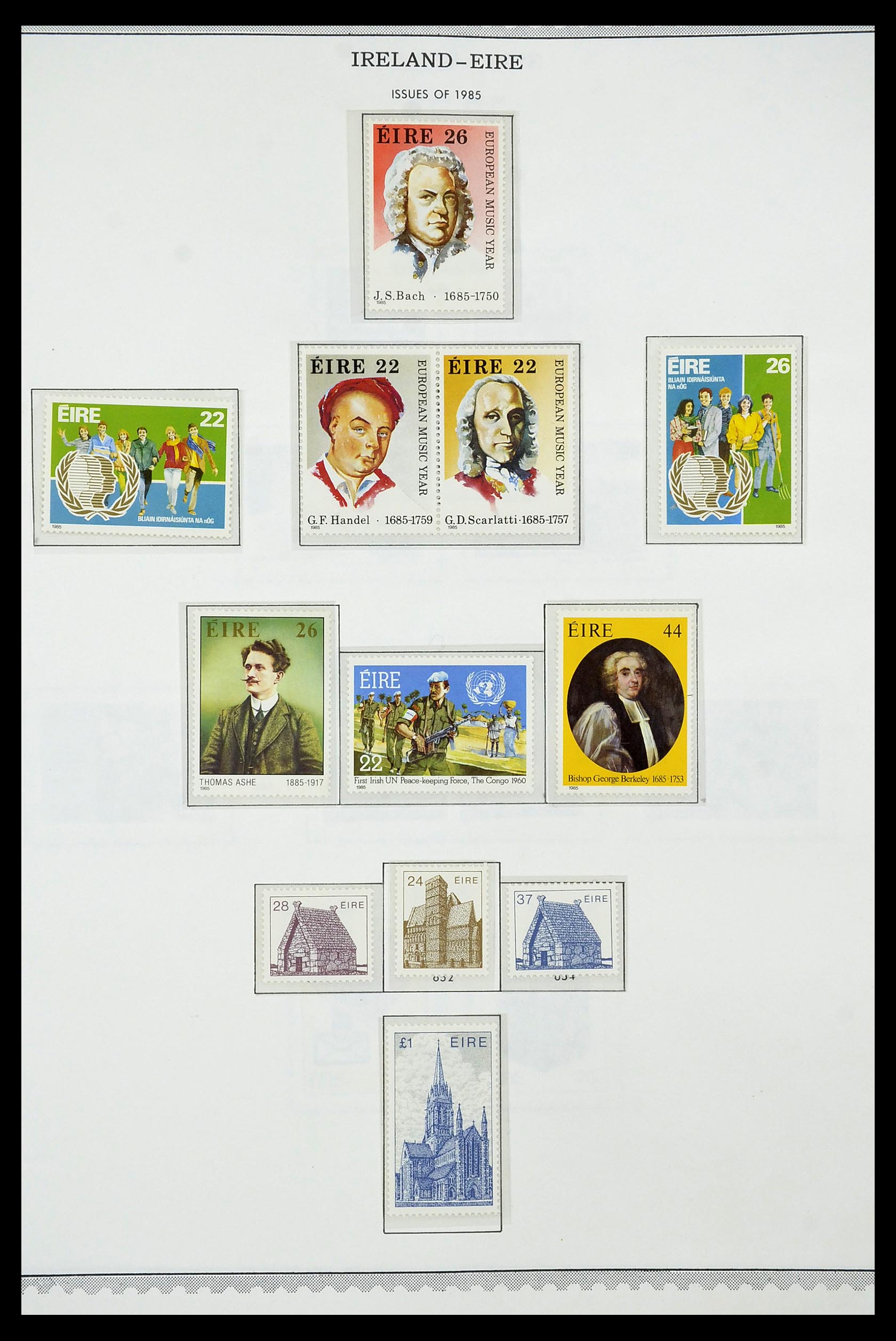 34240 047 - Postzegelverzameling 34240 Ierland 1922-2002.
