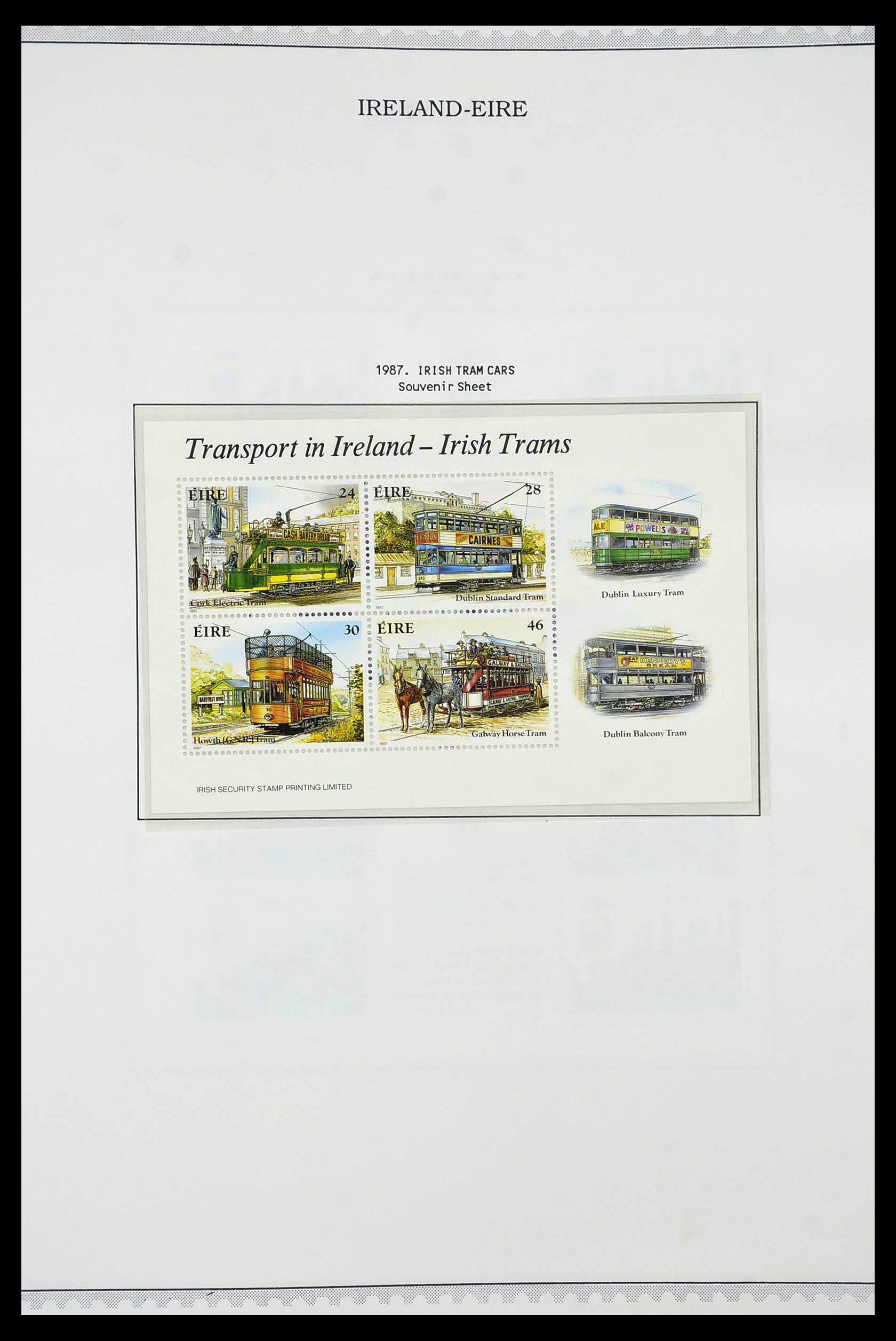 34240 056 - Postzegelverzameling 34240 Ierland 1922-2002.