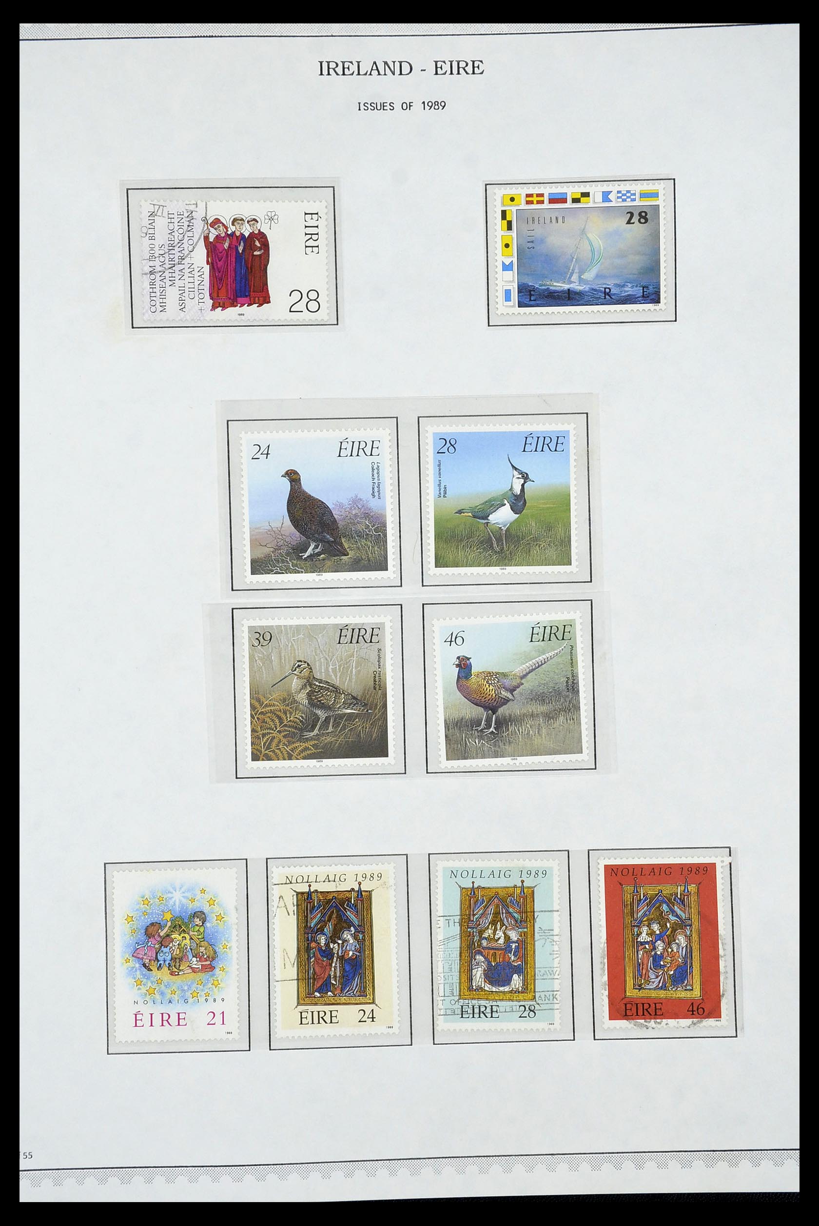 34240 062 - Postzegelverzameling 34240 Ierland 1922-2002.