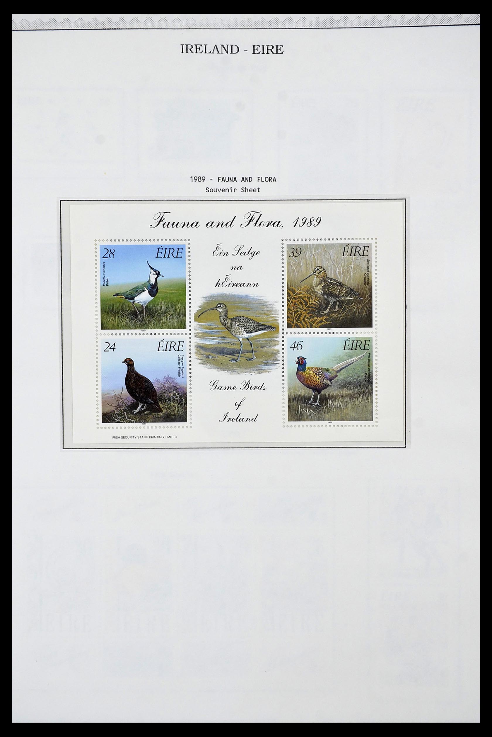 34240 065 - Postzegelverzameling 34240 Ierland 1922-2002.