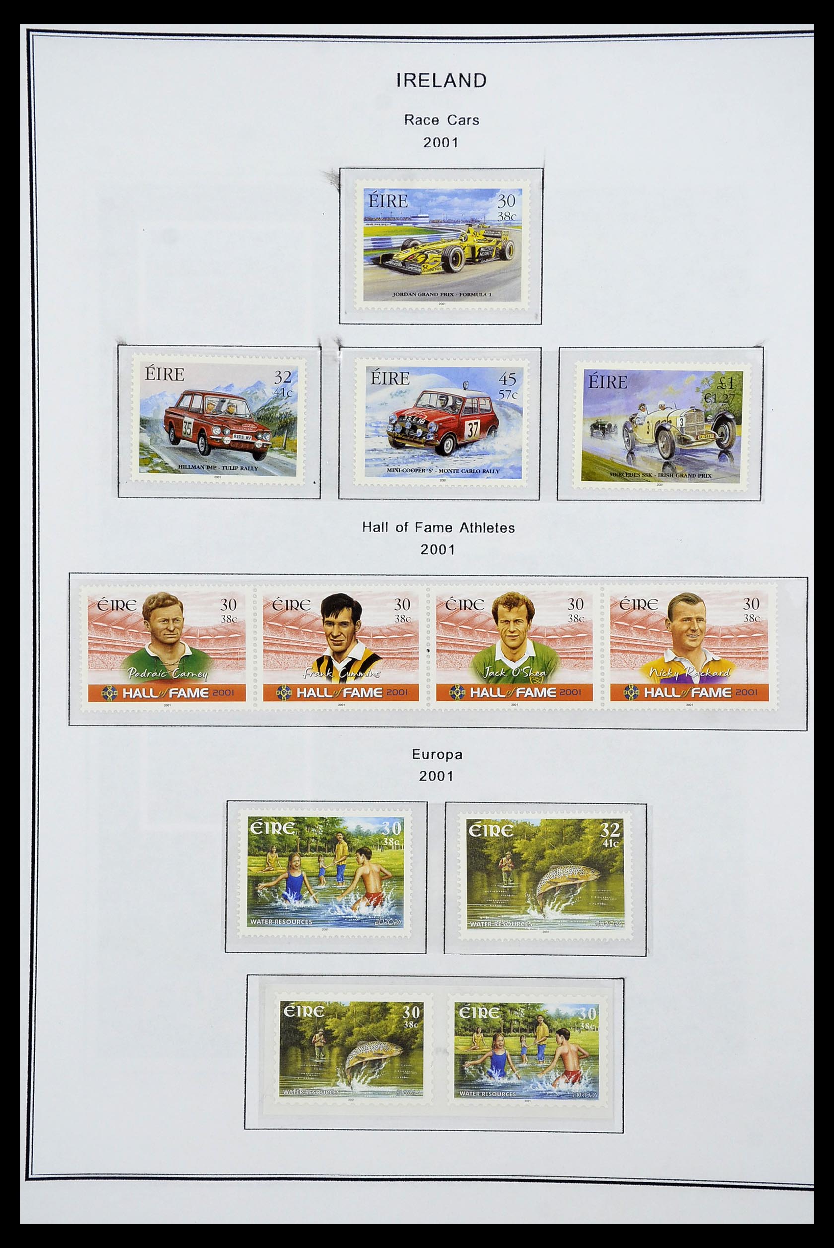 34240 202 - Postzegelverzameling 34240 Ierland 1922-2002.