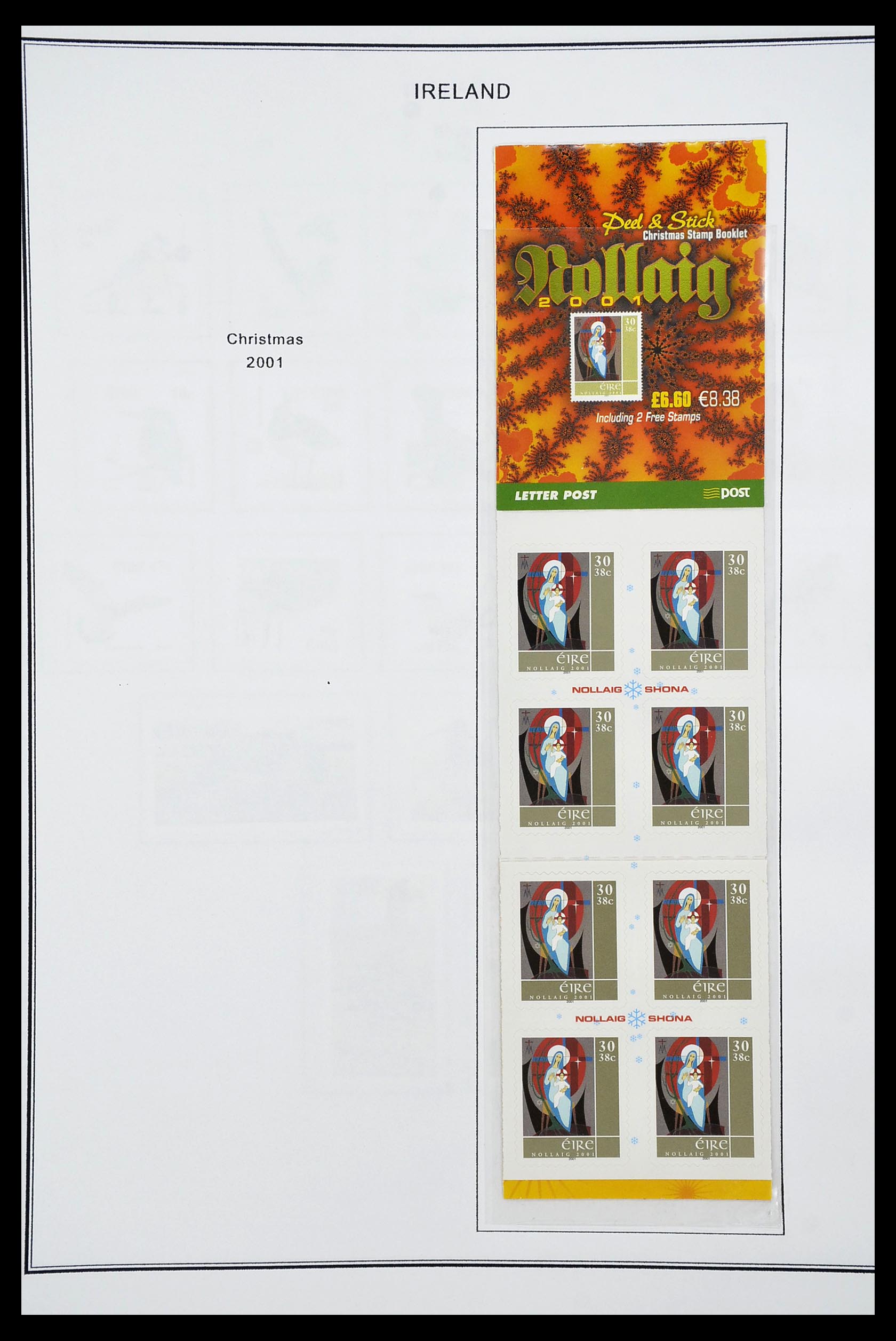 34240 209 - Postzegelverzameling 34240 Ierland 1922-2002.