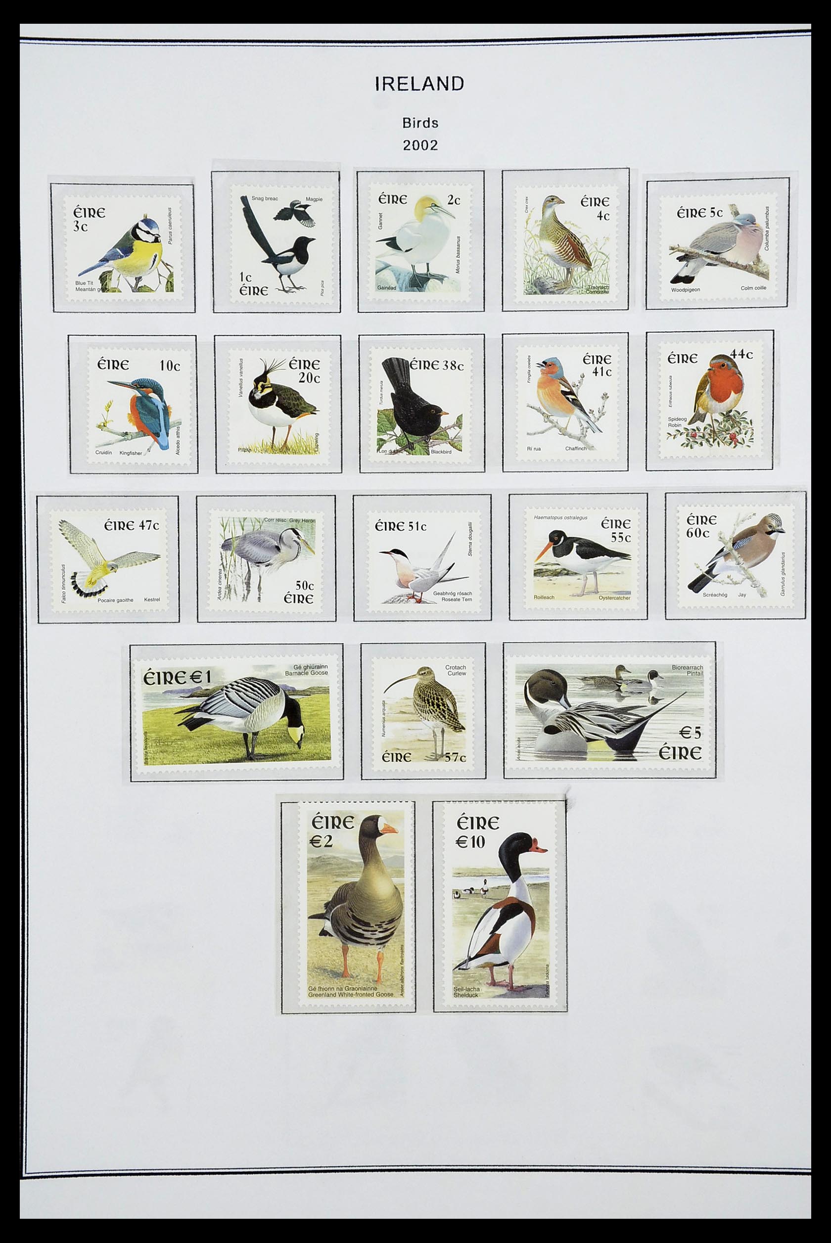 34240 210 - Postzegelverzameling 34240 Ierland 1922-2002.