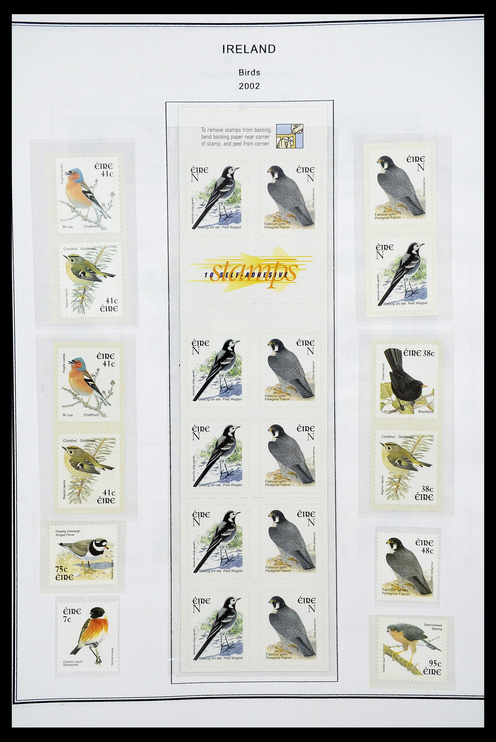 34240 211 - Postzegelverzameling 34240 Ierland 1922-2002.
