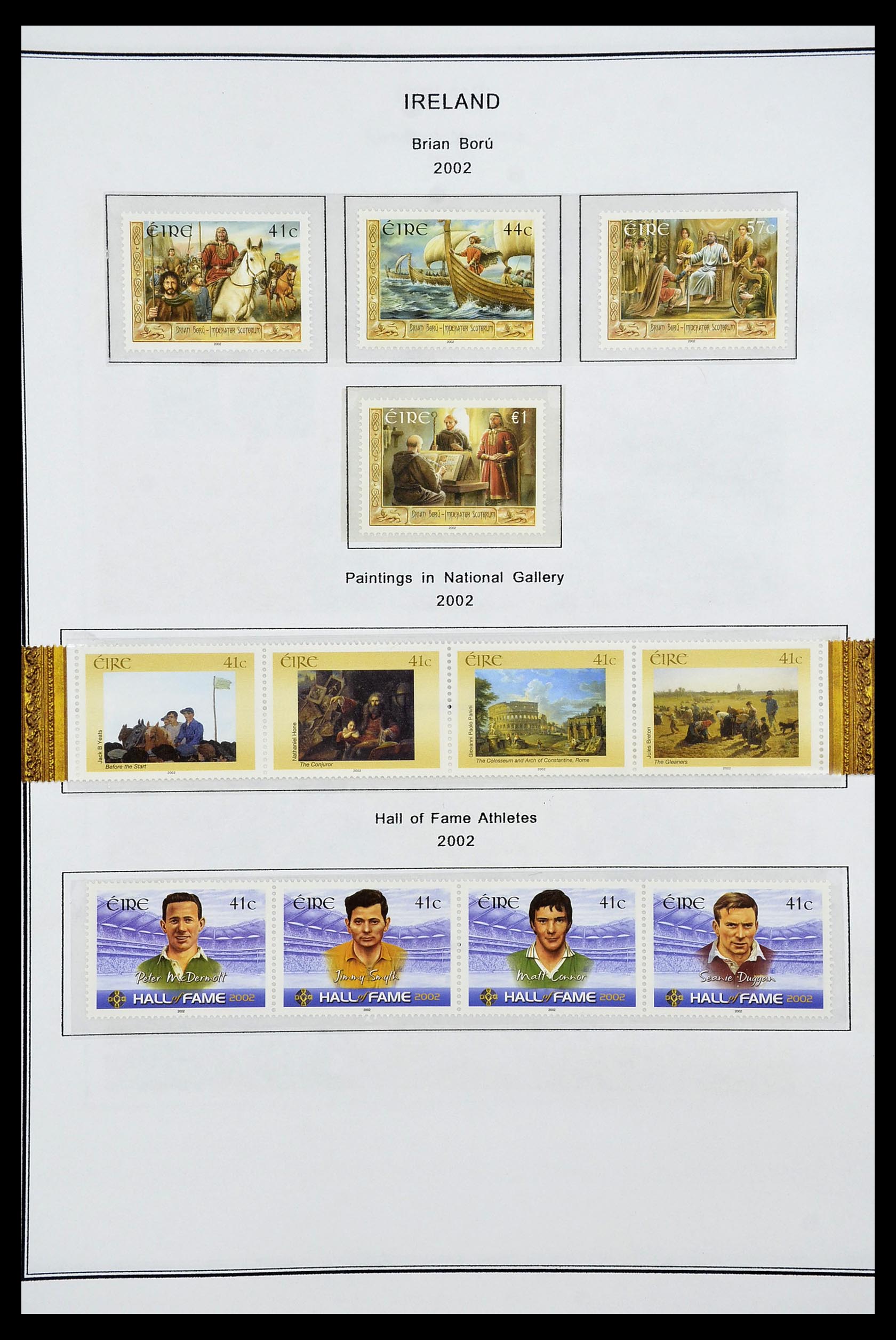 34240 216 - Postzegelverzameling 34240 Ierland 1922-2002.