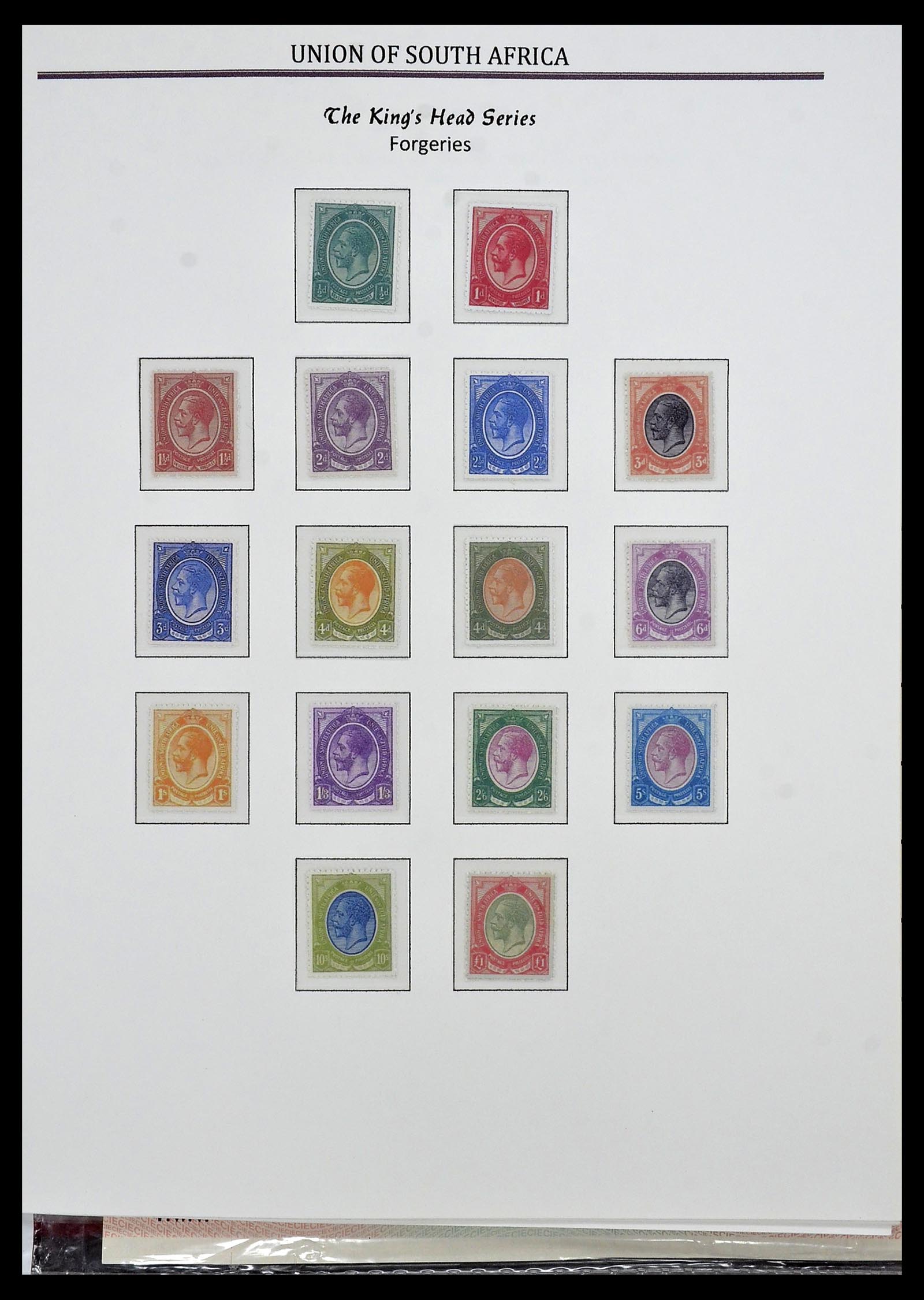 34241 002 - Postzegelverzameling 34241 Zuid Afrika 1910-1996.