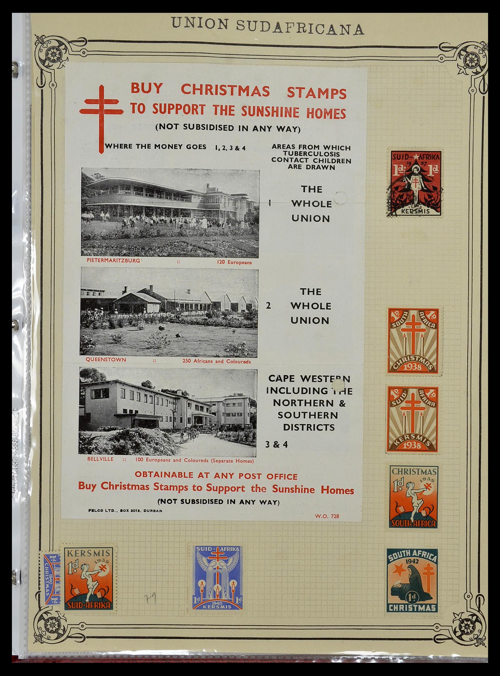 34241 007 - Postzegelverzameling 34241 Zuid Afrika 1910-1996.