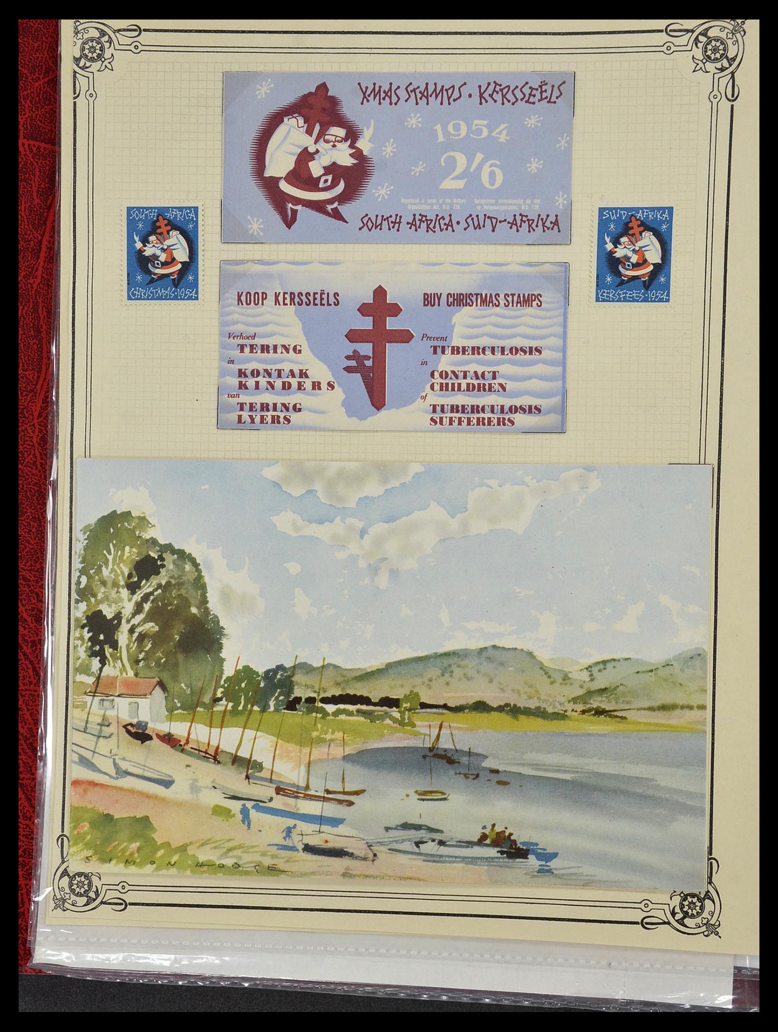 34241 008 - Postzegelverzameling 34241 Zuid Afrika 1910-1996.