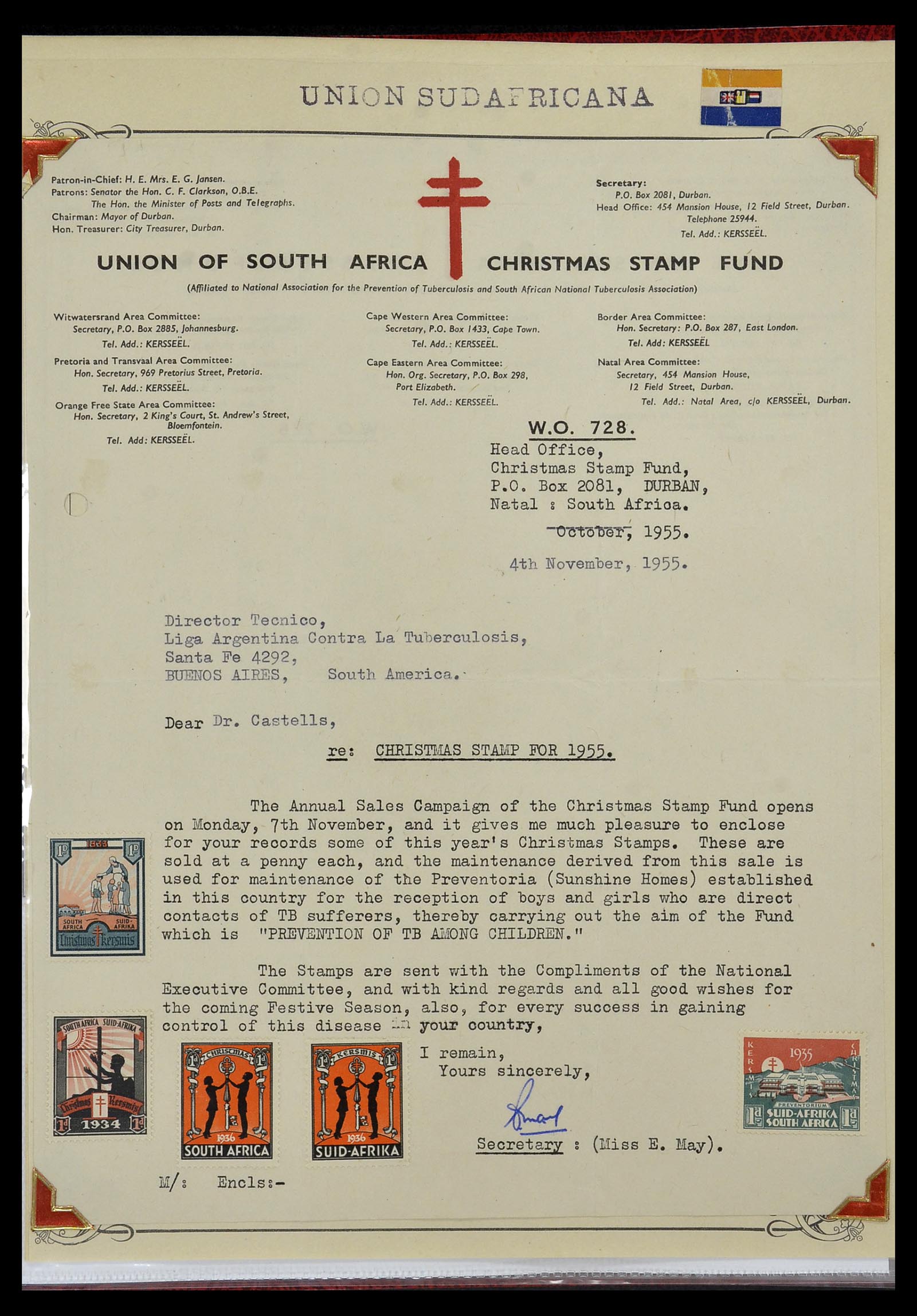 34241 009 - Postzegelverzameling 34241 Zuid Afrika 1910-1996.