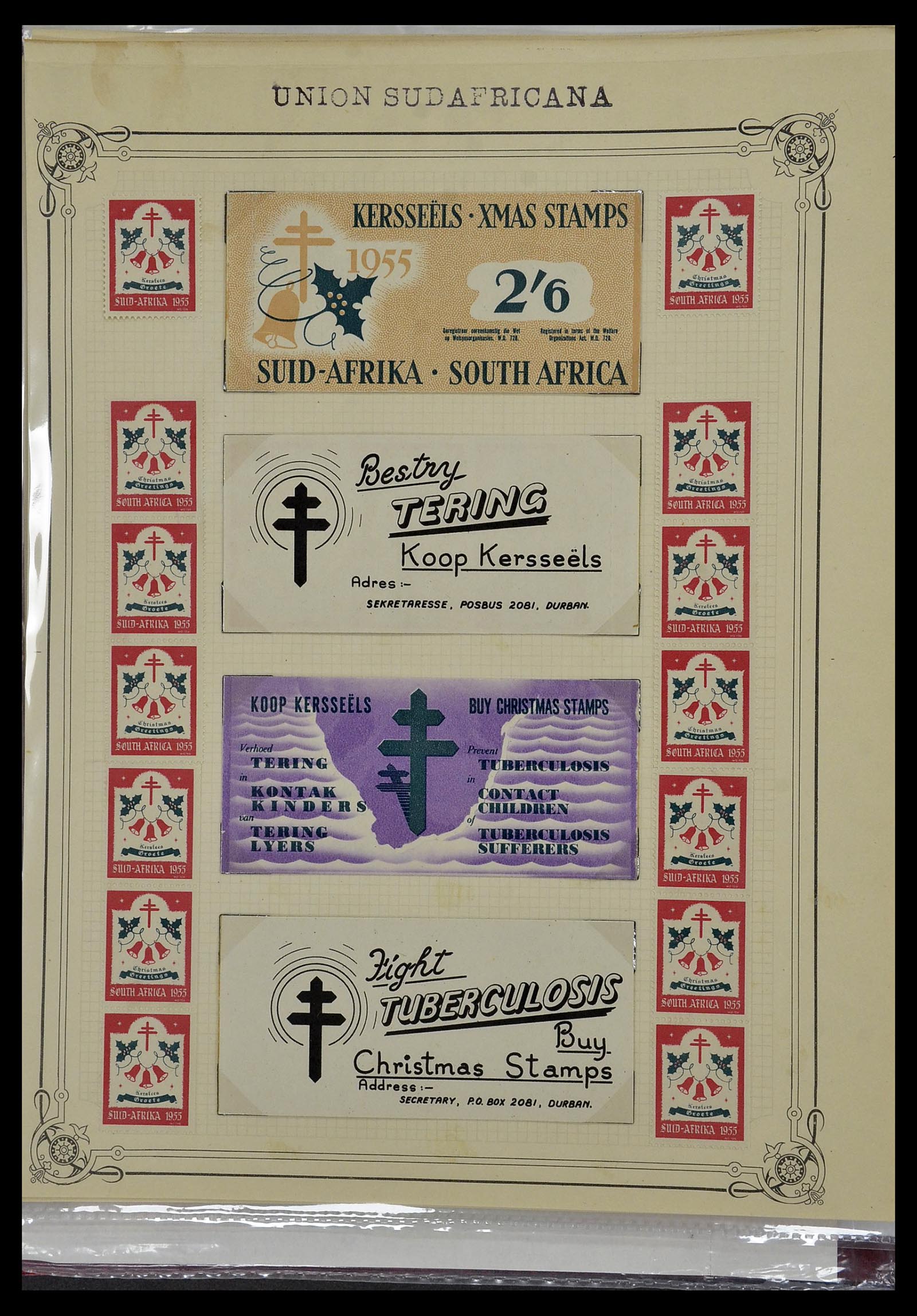 34241 010 - Postzegelverzameling 34241 Zuid Afrika 1910-1996.