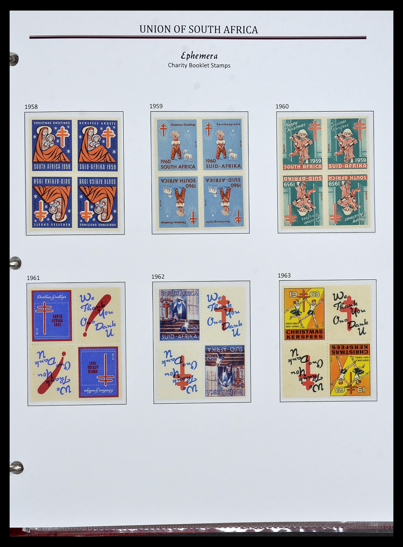 34241 013 - Postzegelverzameling 34241 Zuid Afrika 1910-1996.