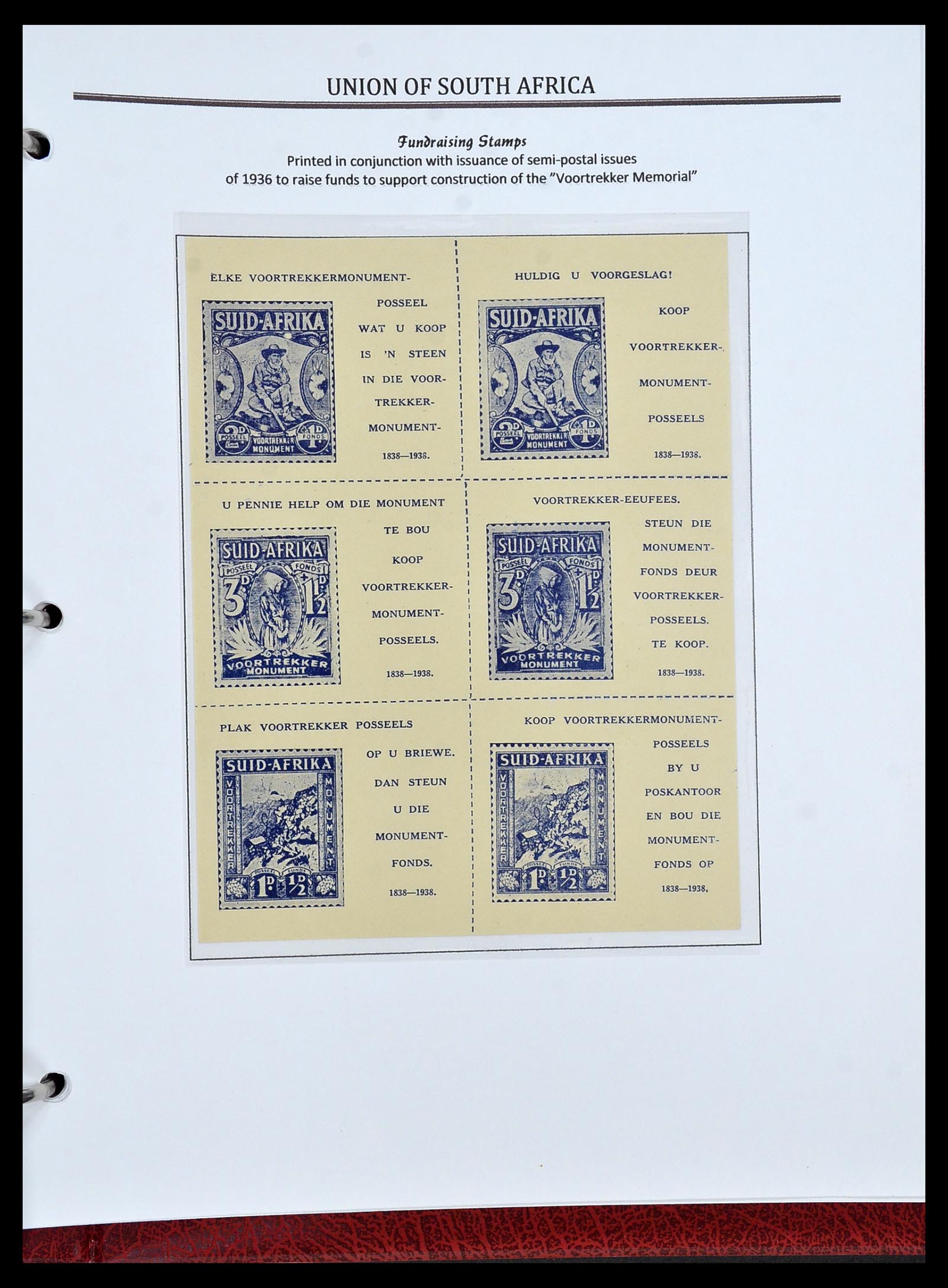 34241 033 - Postzegelverzameling 34241 Zuid Afrika 1910-1996.