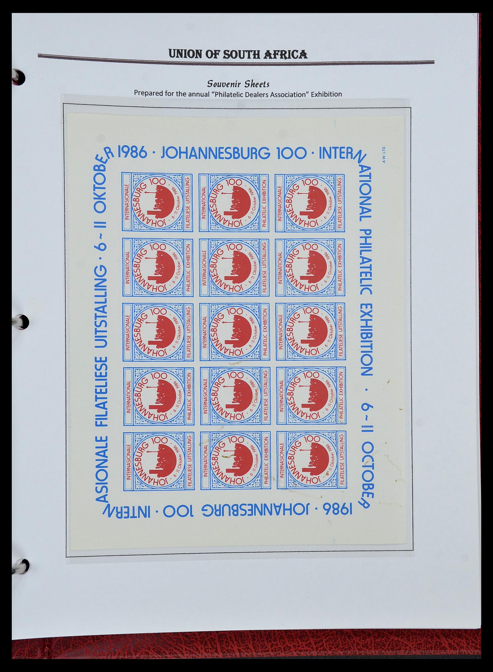 34241 043 - Postzegelverzameling 34241 Zuid Afrika 1910-1996.