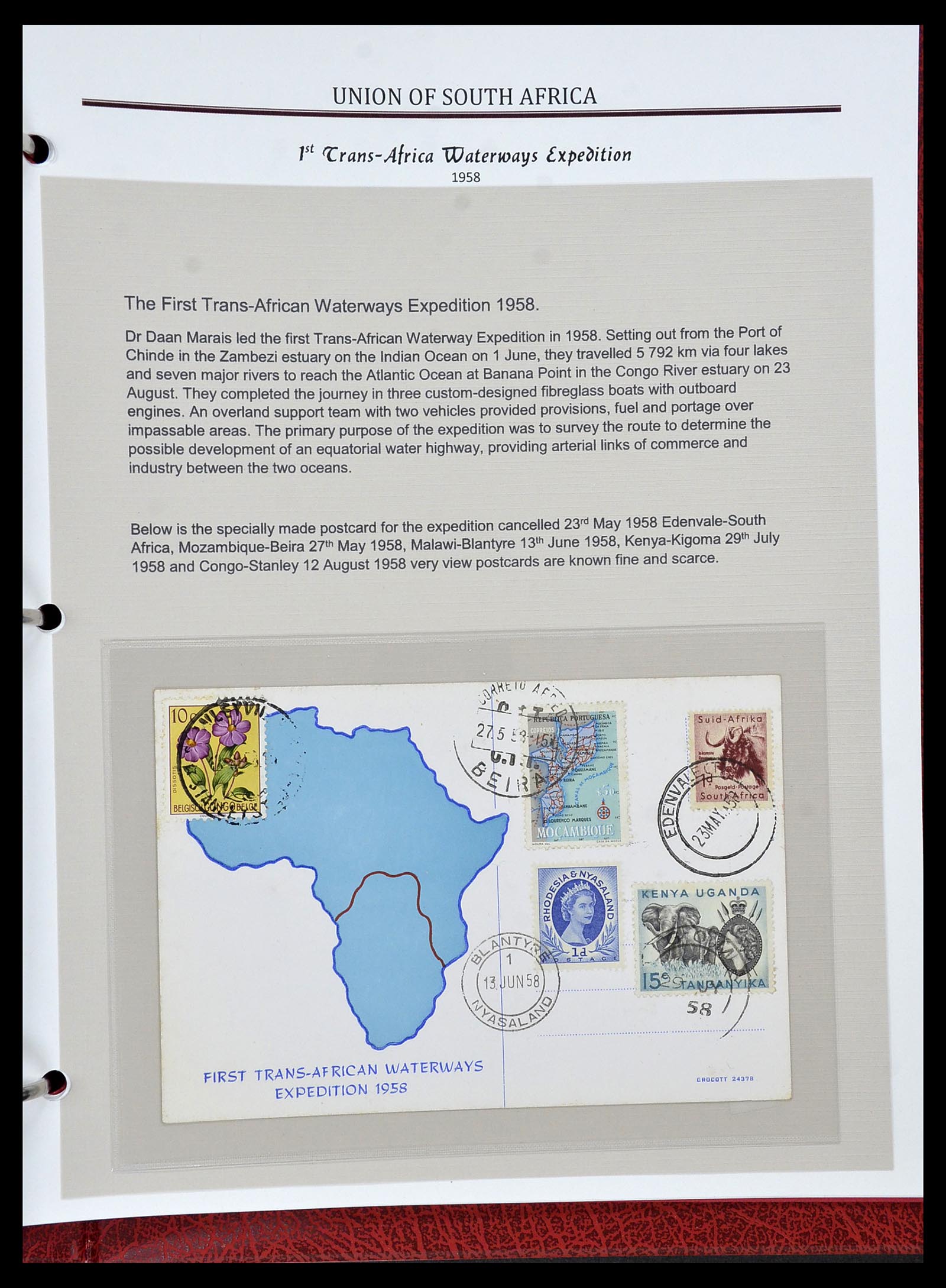 34241 046 - Postzegelverzameling 34241 Zuid Afrika 1910-1996.