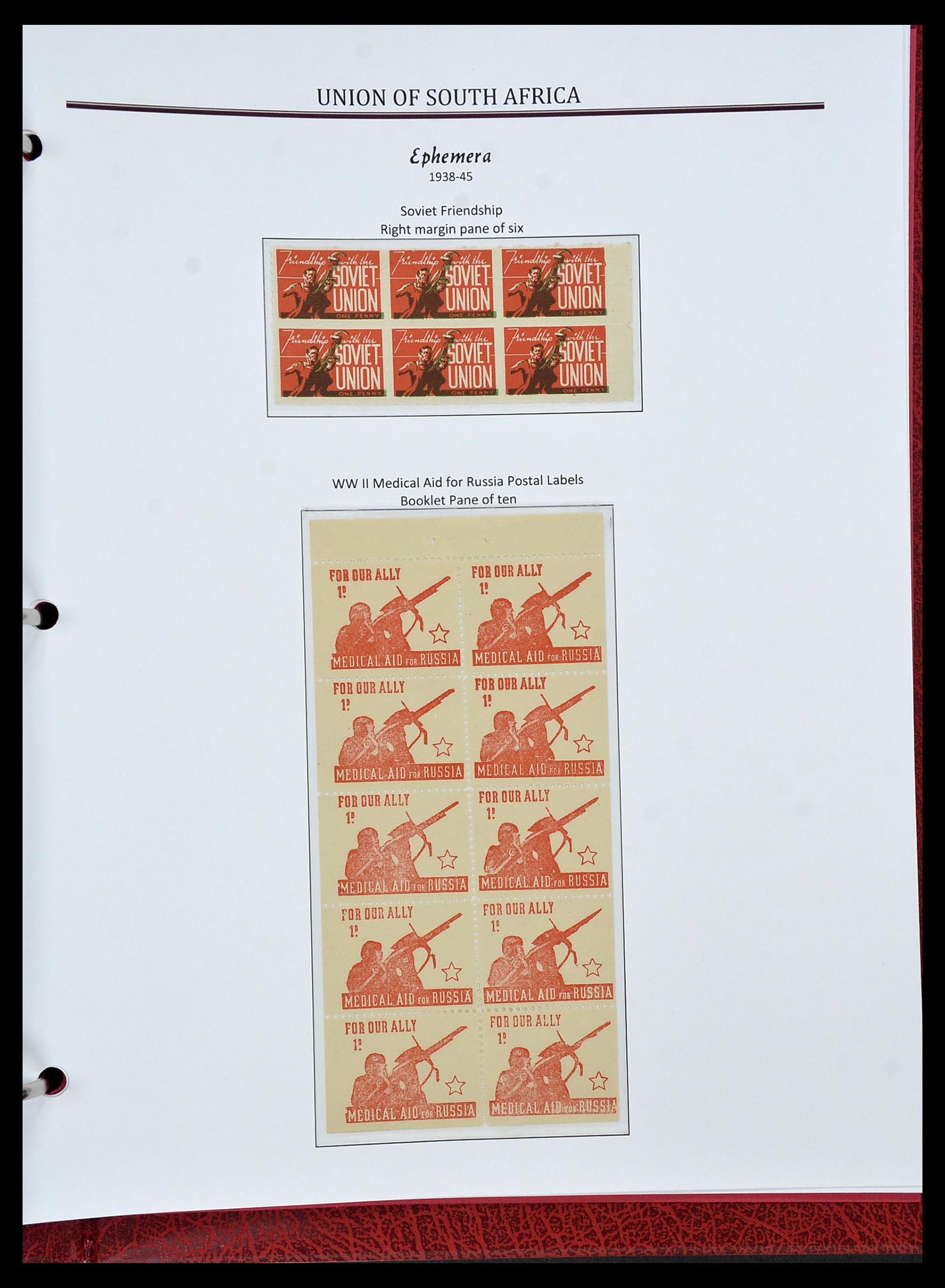 34241 048 - Postzegelverzameling 34241 Zuid Afrika 1910-1996.