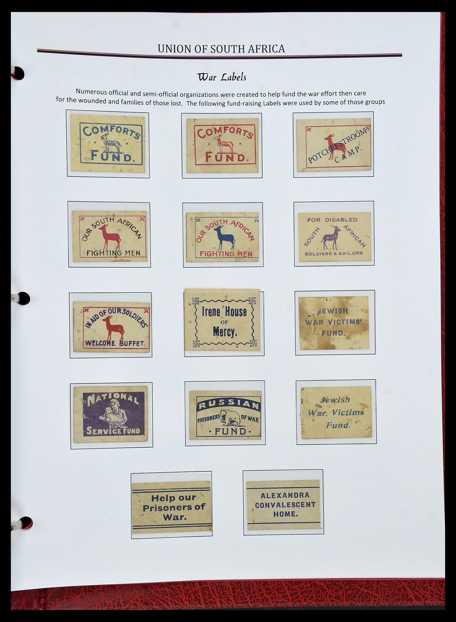 34241 050 - Postzegelverzameling 34241 Zuid Afrika 1910-1996.