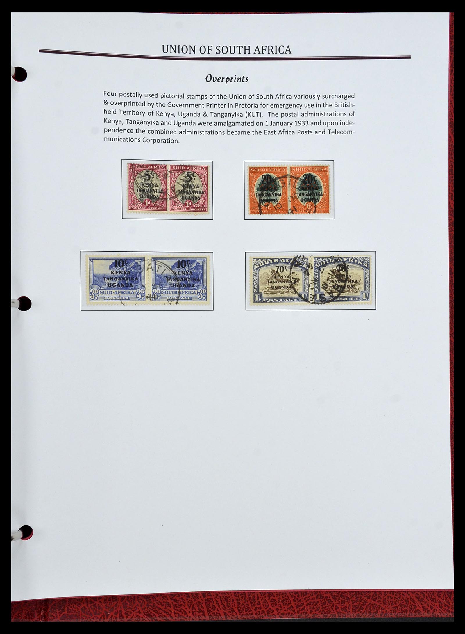 34241 052 - Postzegelverzameling 34241 Zuid Afrika 1910-1996.