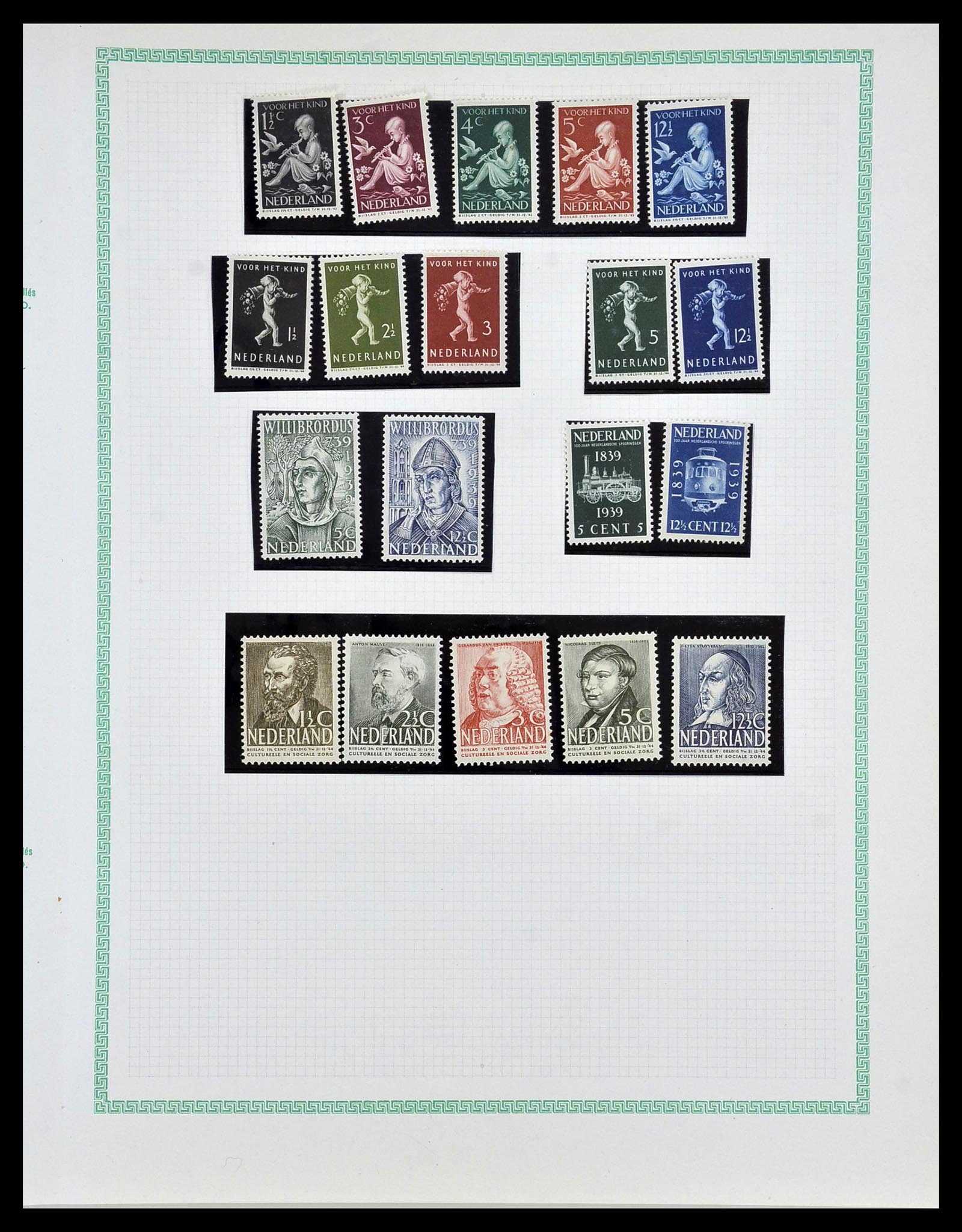34242 026 - Stamp collection 34242 Netherlands 1852-1965.