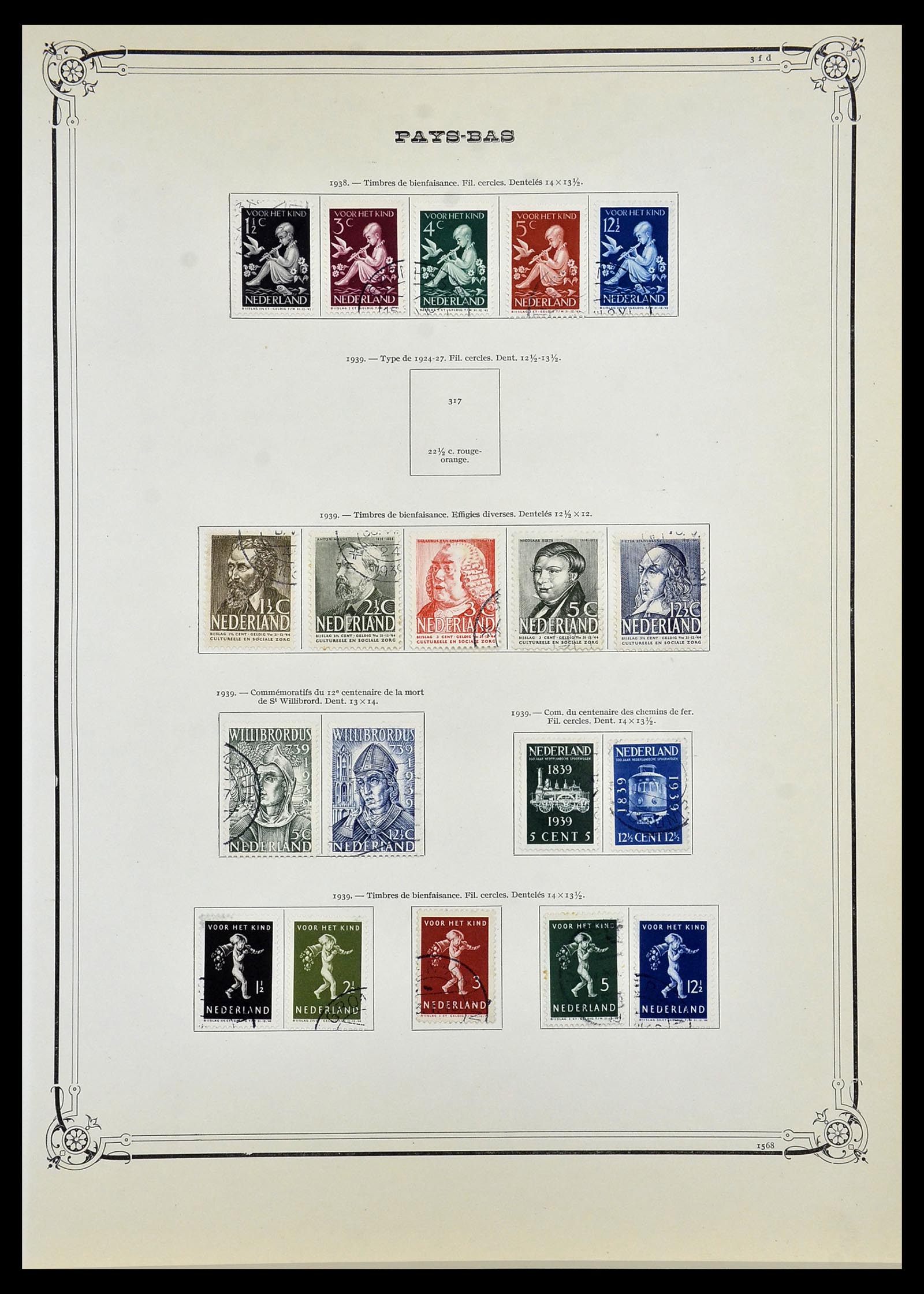 34242 027 - Stamp collection 34242 Netherlands 1852-1965.