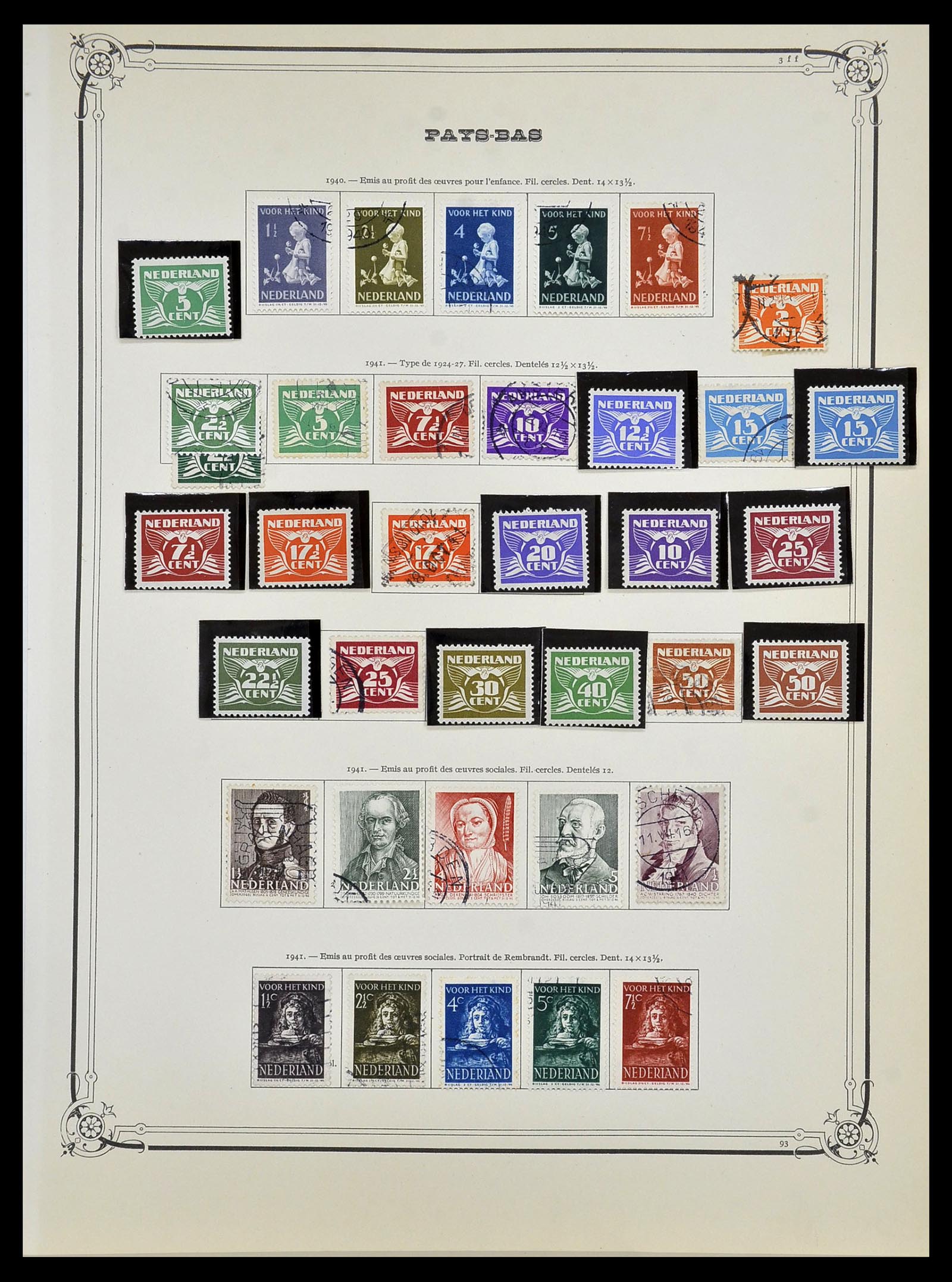 34242 031 - Stamp collection 34242 Netherlands 1852-1965.