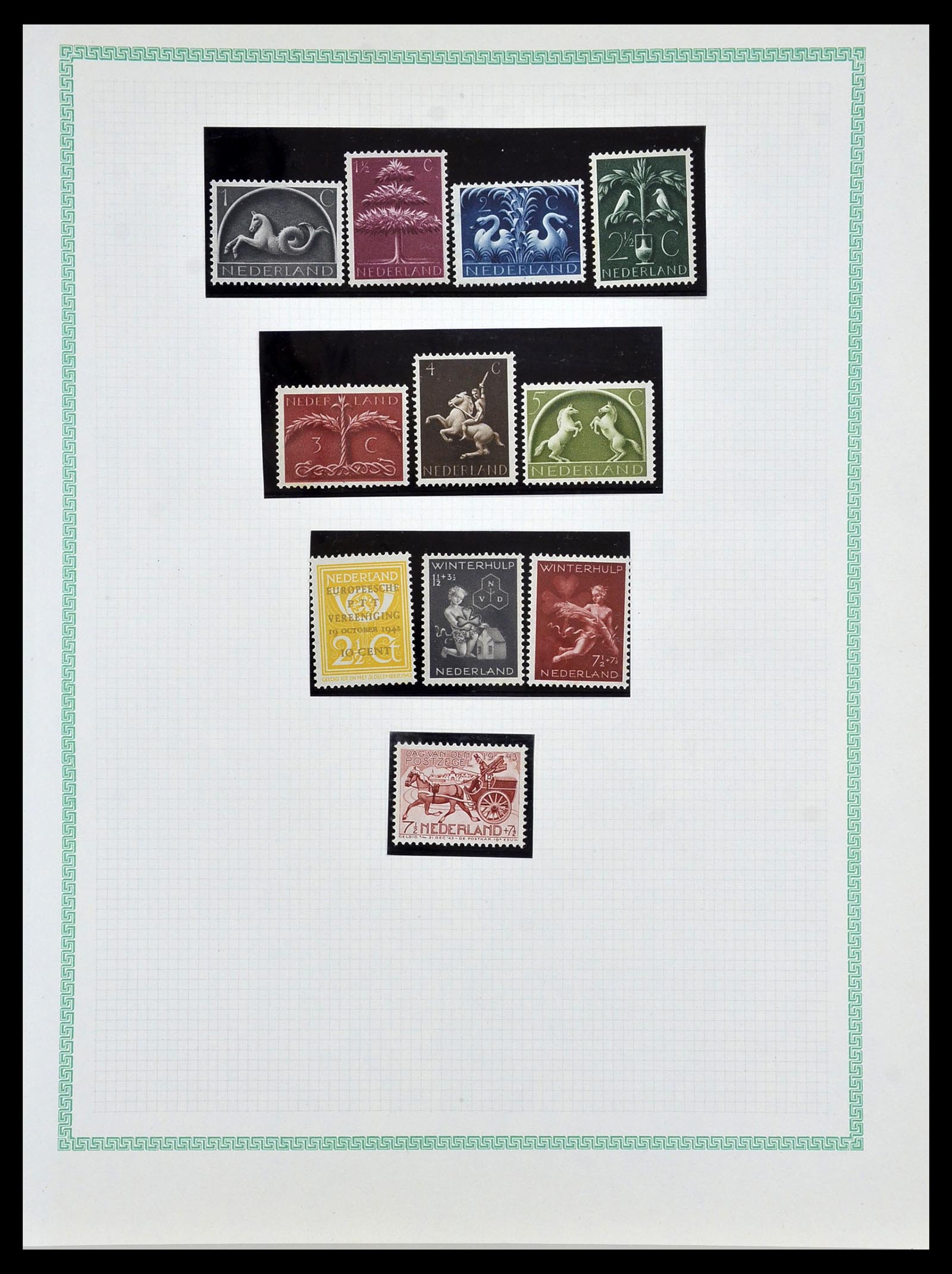 34242 032 - Stamp collection 34242 Netherlands 1852-1965.