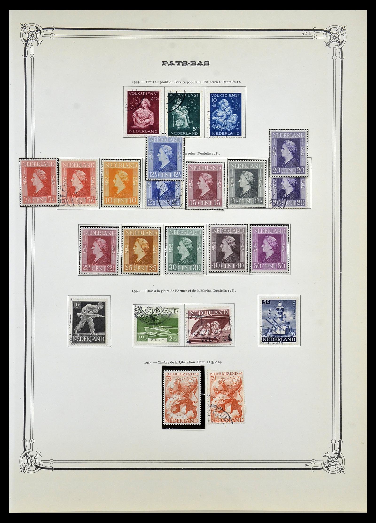 34242 035 - Stamp collection 34242 Netherlands 1852-1965.