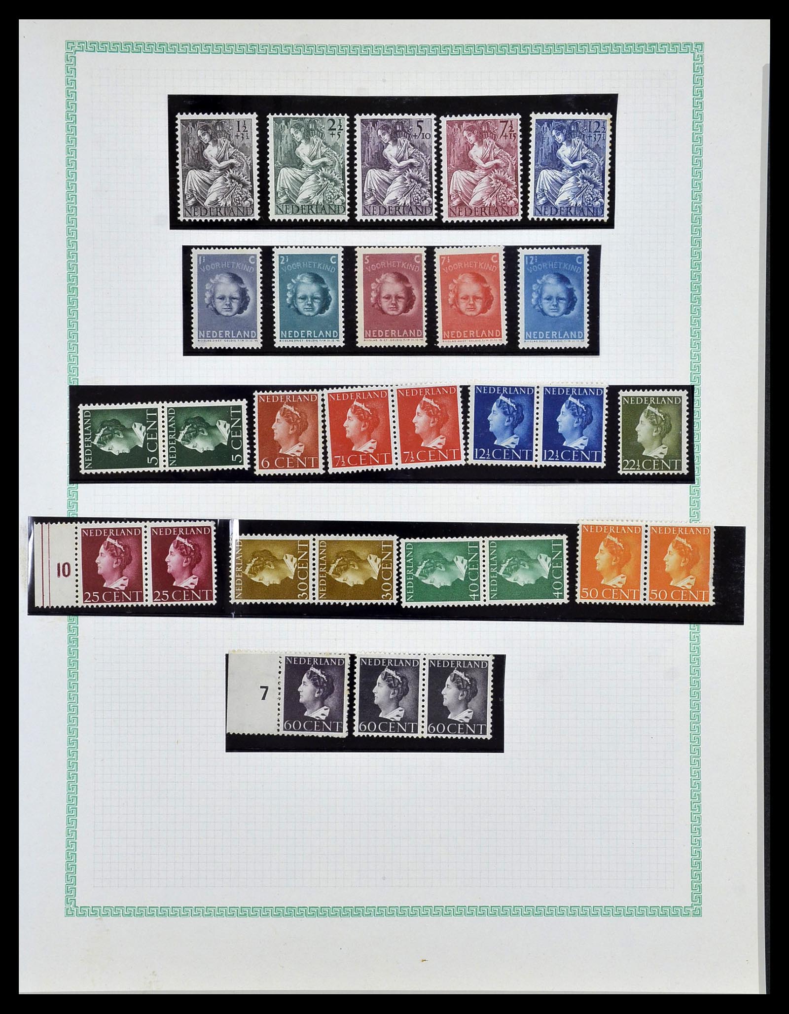 34242 036 - Stamp collection 34242 Netherlands 1852-1965.