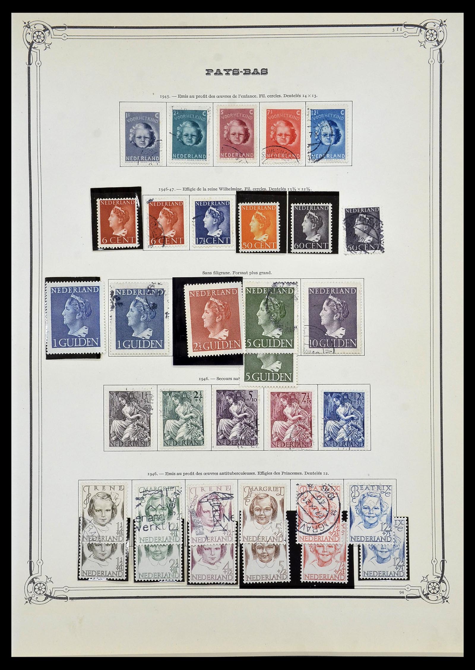 34242 037 - Stamp collection 34242 Netherlands 1852-1965.