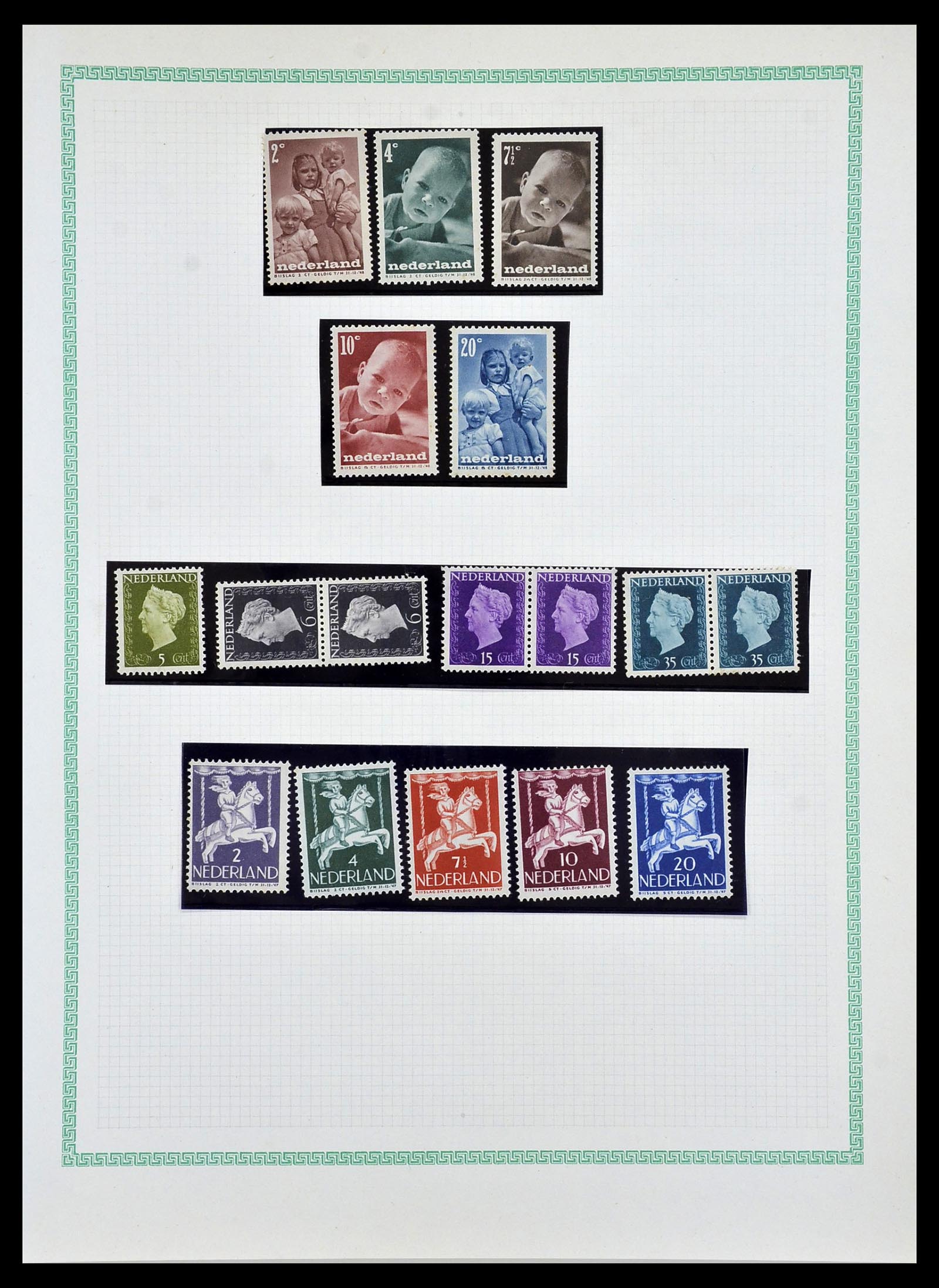 34242 038 - Stamp collection 34242 Netherlands 1852-1965.