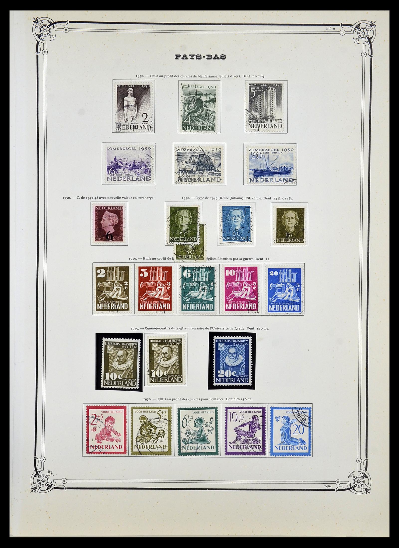 34242 044 - Stamp collection 34242 Netherlands 1852-1965.