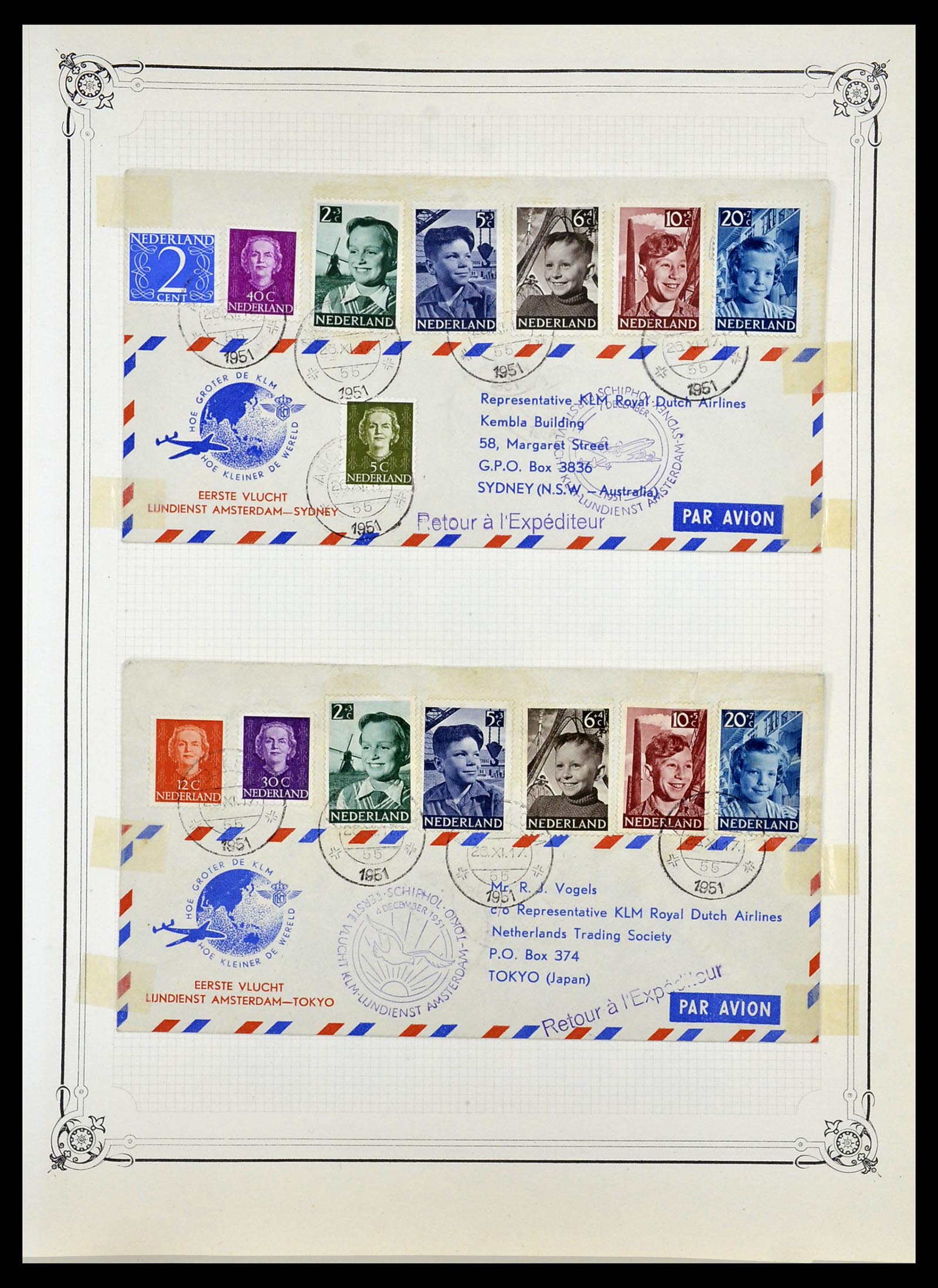 34242 046 - Stamp collection 34242 Netherlands 1852-1965.