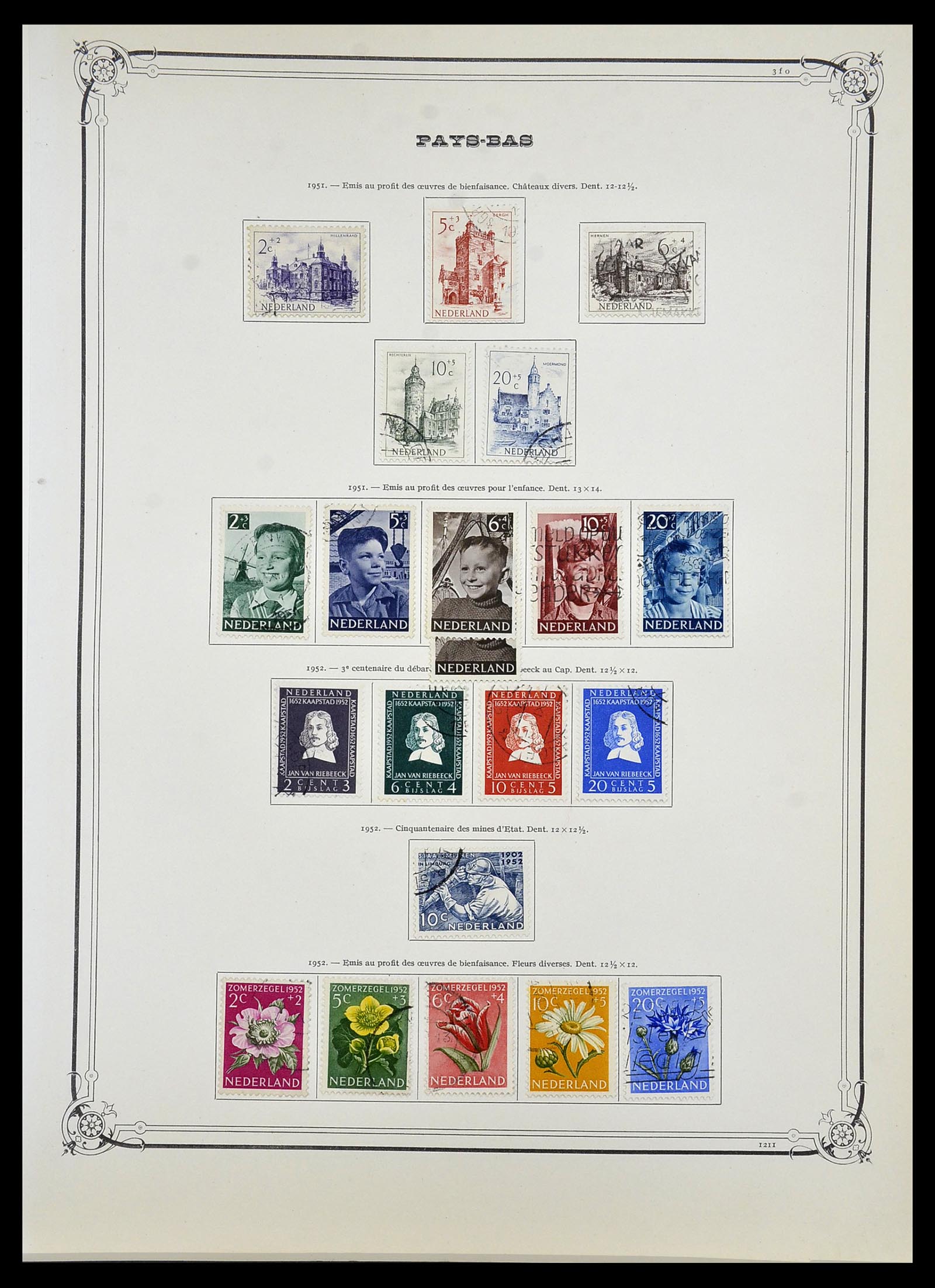 34242 047 - Stamp collection 34242 Netherlands 1852-1965.
