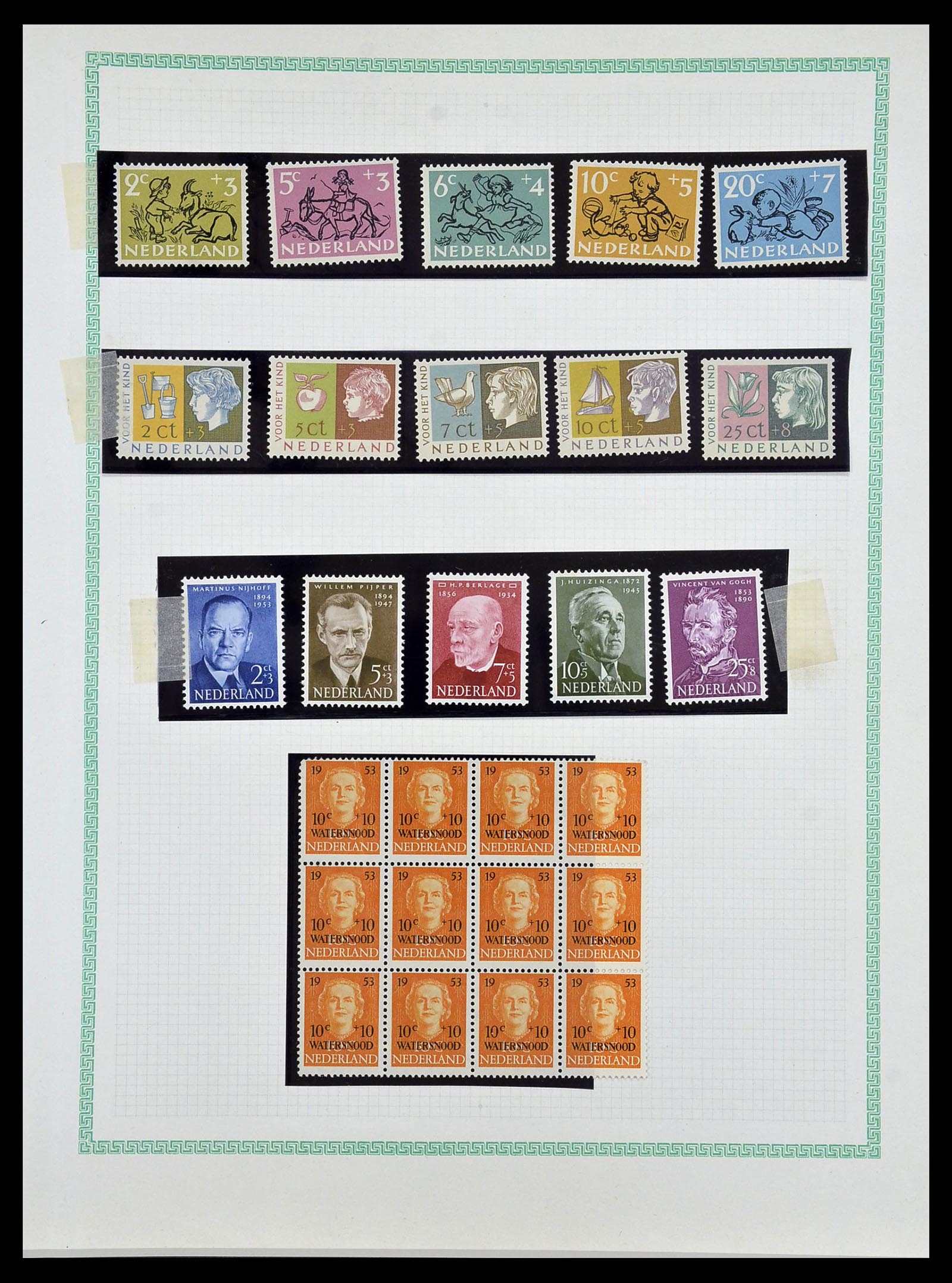 34242 051 - Stamp collection 34242 Netherlands 1852-1965.