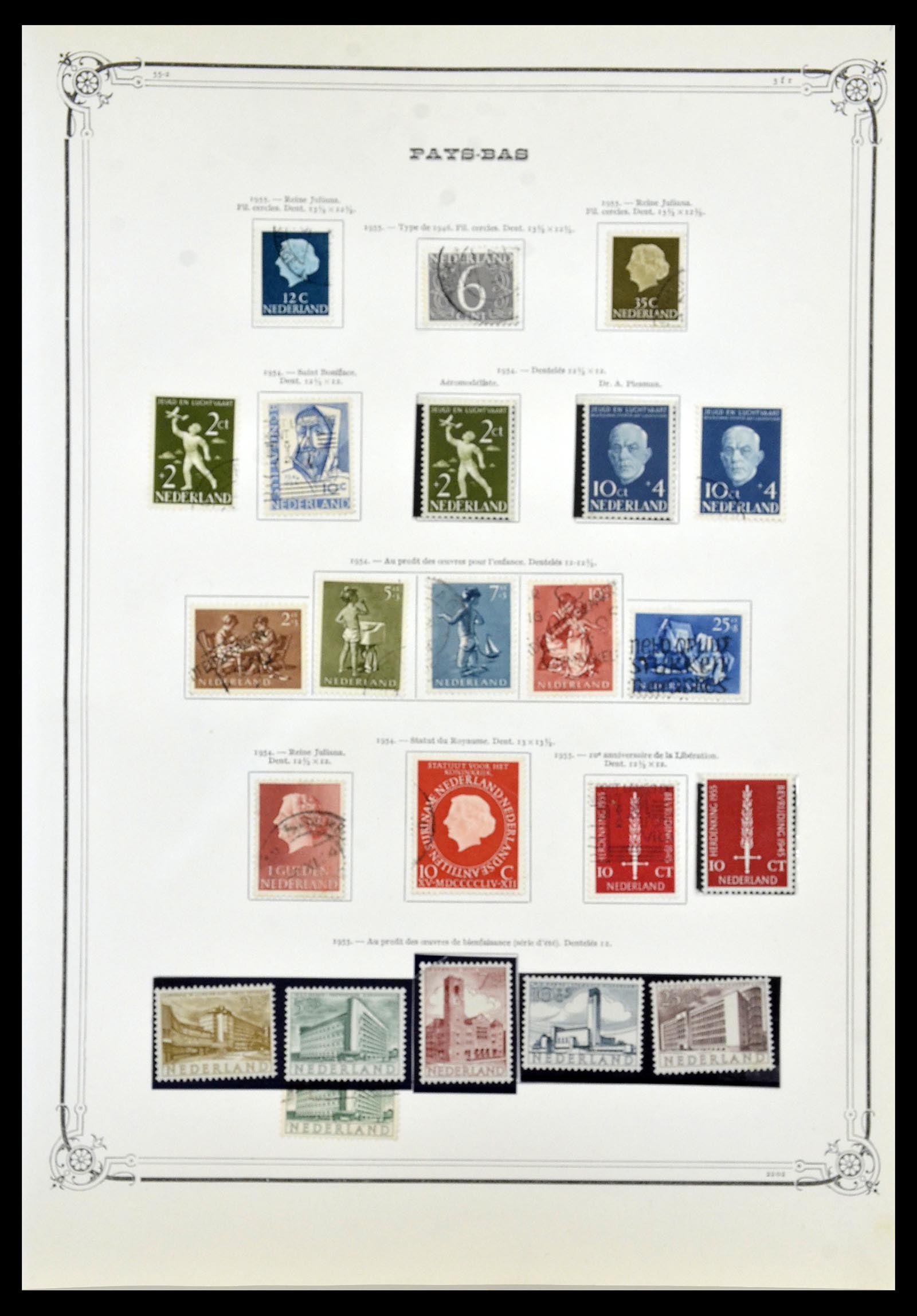 34242 054 - Stamp collection 34242 Netherlands 1852-1965.