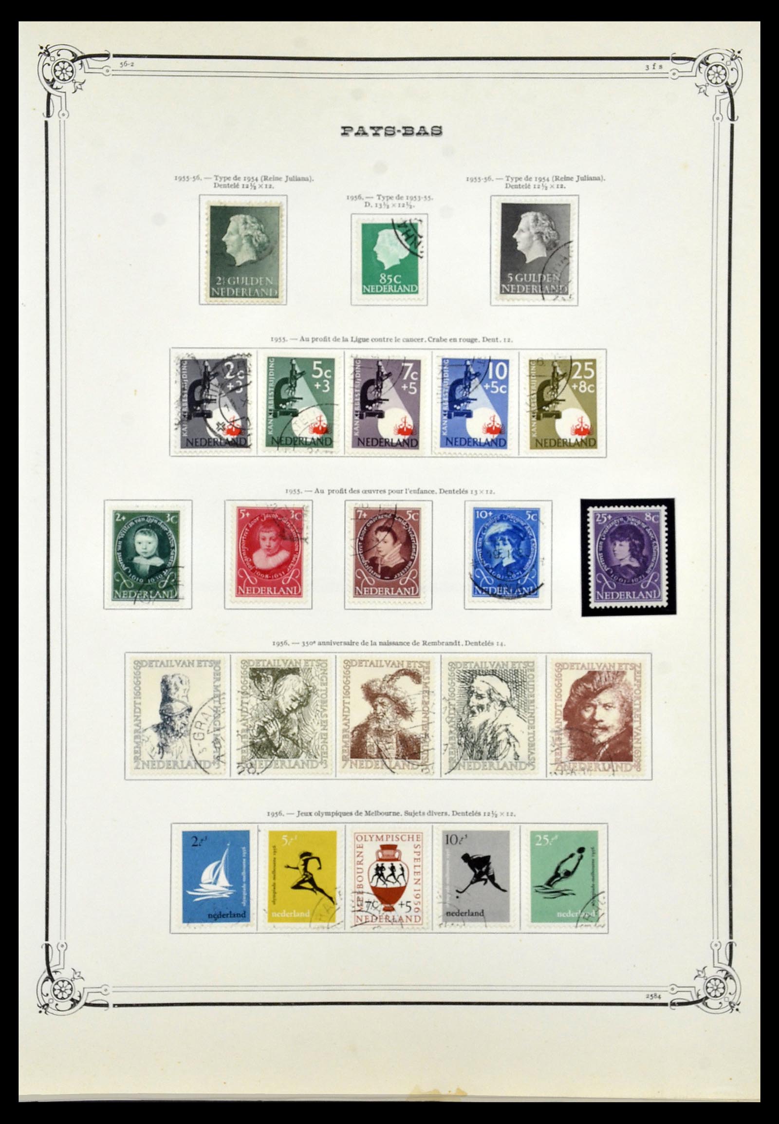 34242 057 - Stamp collection 34242 Netherlands 1852-1965.