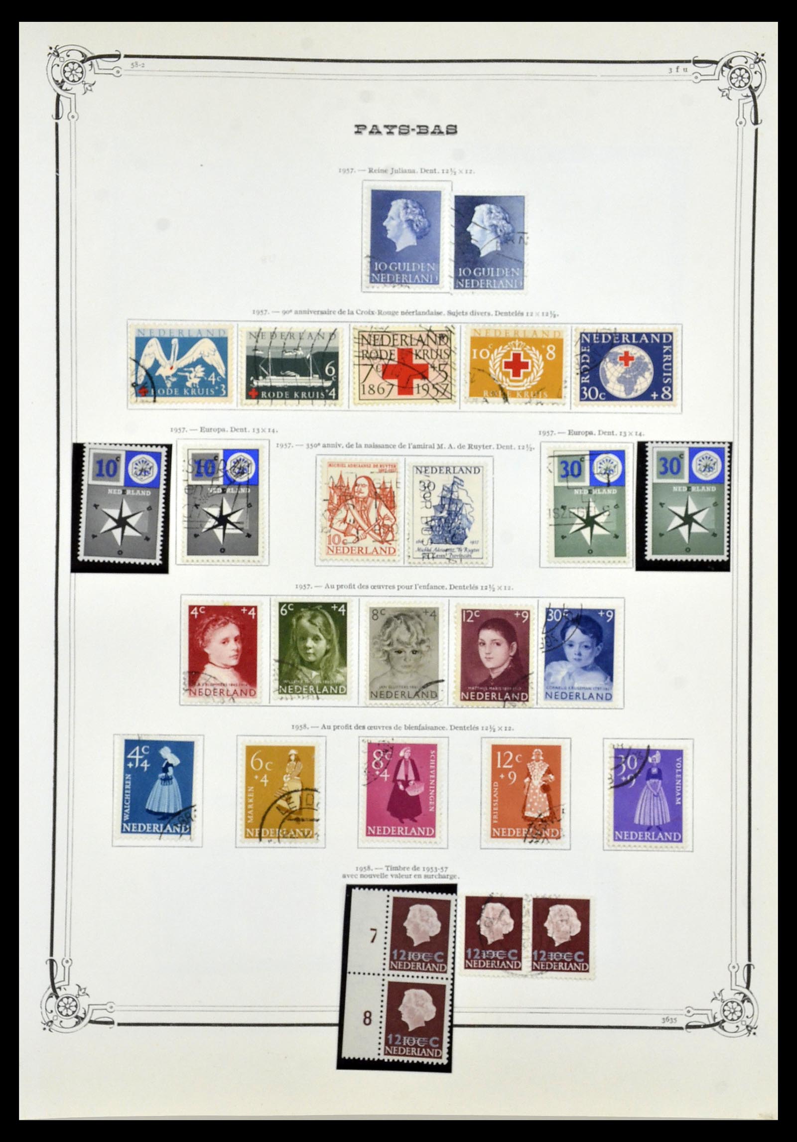 34242 061 - Stamp collection 34242 Netherlands 1852-1965.