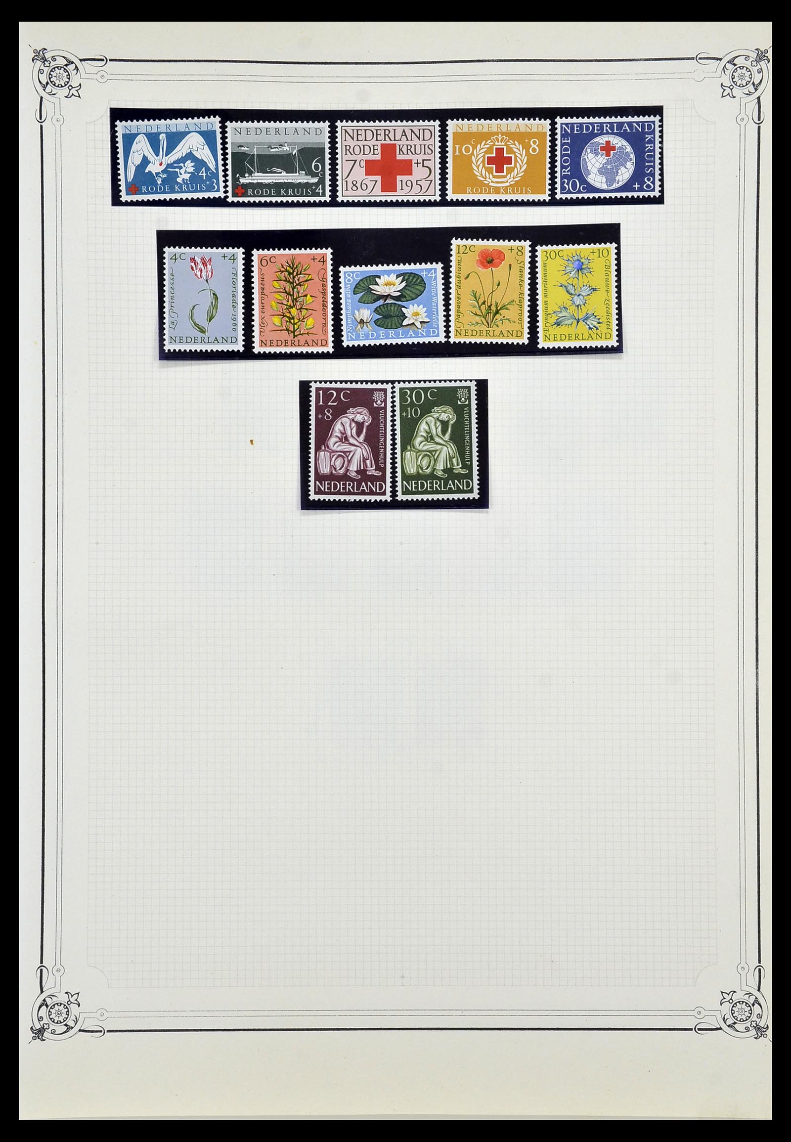 34242 063 - Stamp collection 34242 Netherlands 1852-1965.