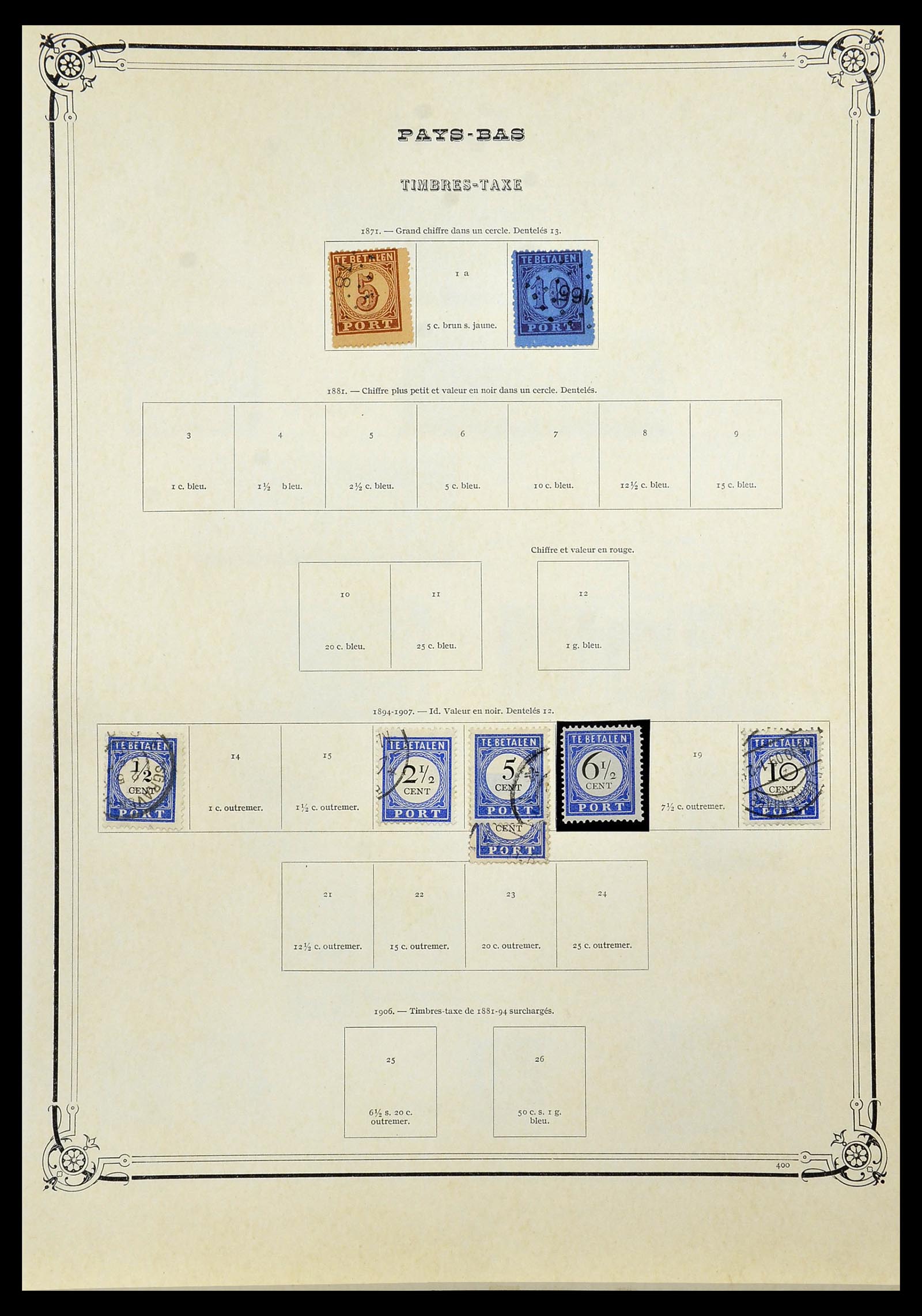 34242 075 - Stamp collection 34242 Netherlands 1852-1965.