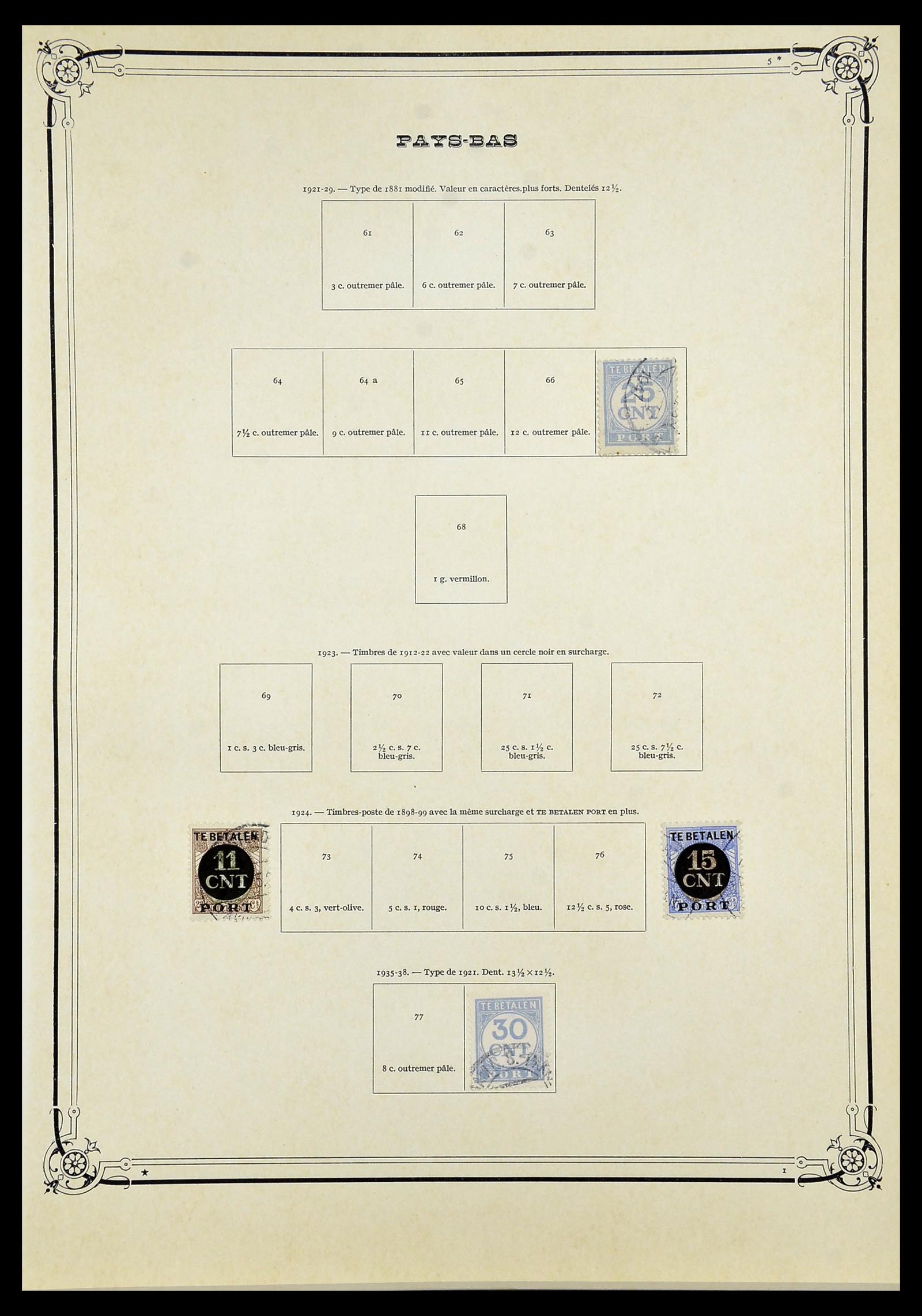 34242 077 - Stamp collection 34242 Netherlands 1852-1965.