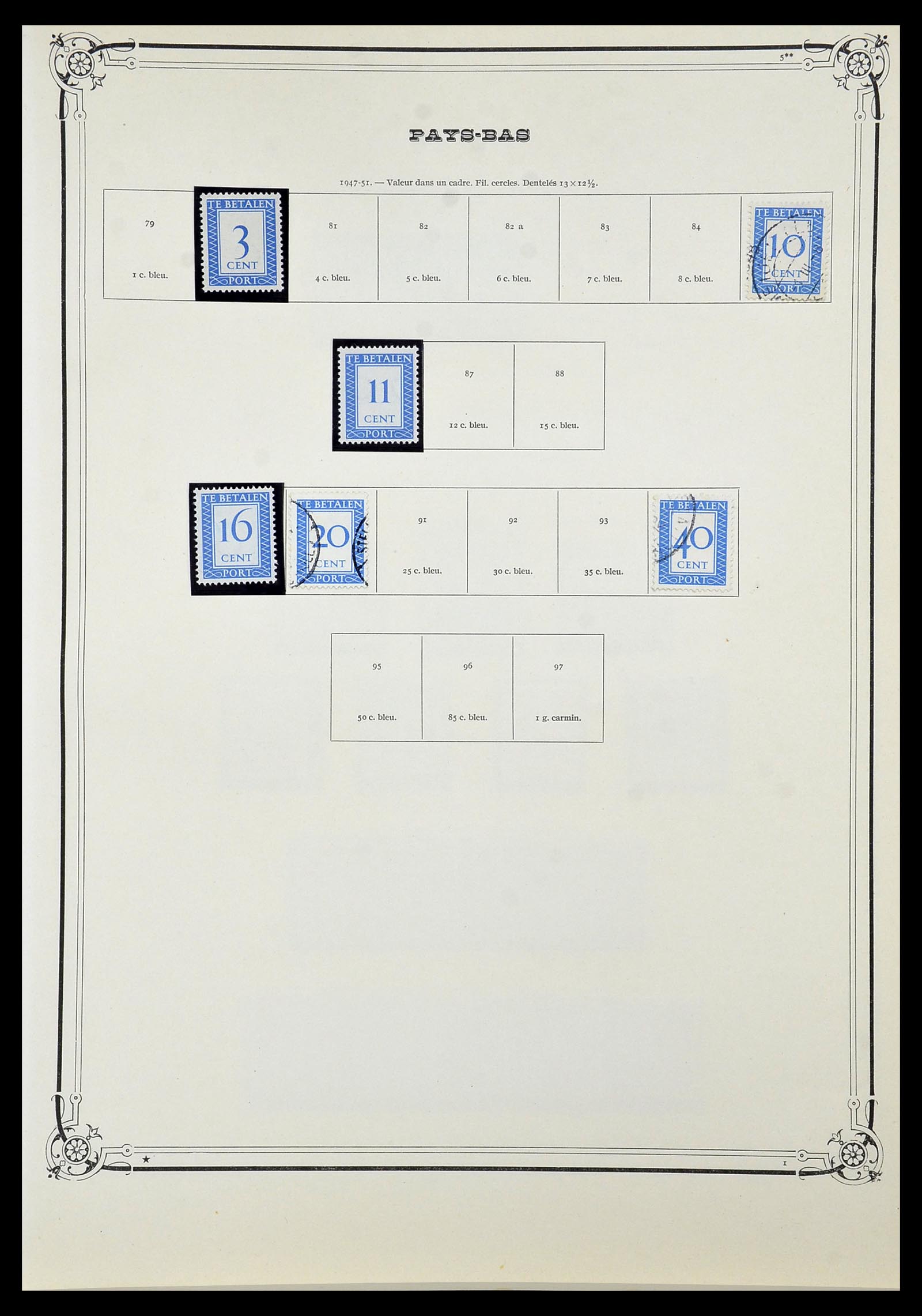 34242 078 - Stamp collection 34242 Netherlands 1852-1965.