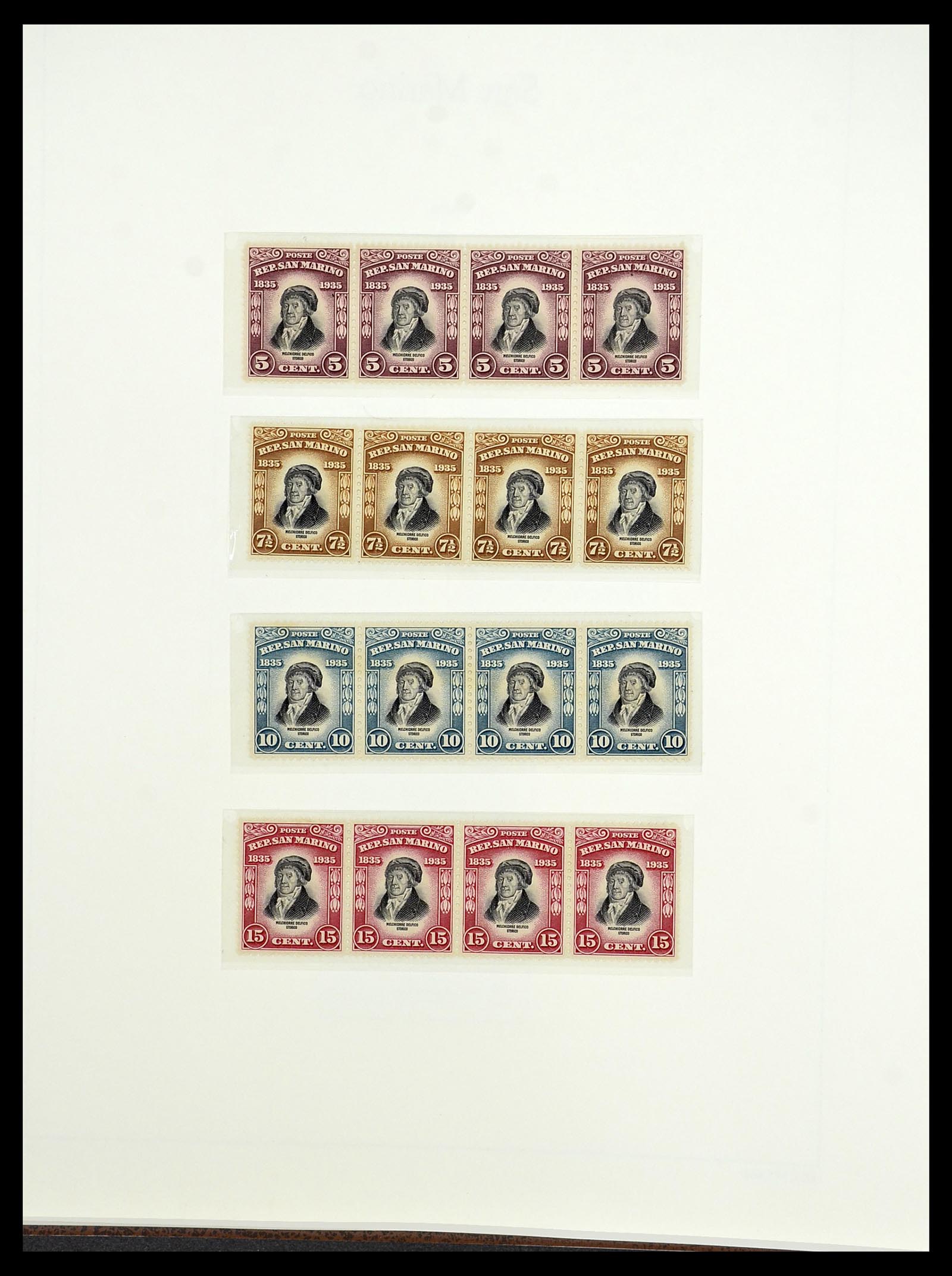 34243 022 - Stamp collection 34243 San Marino 1877-2008.