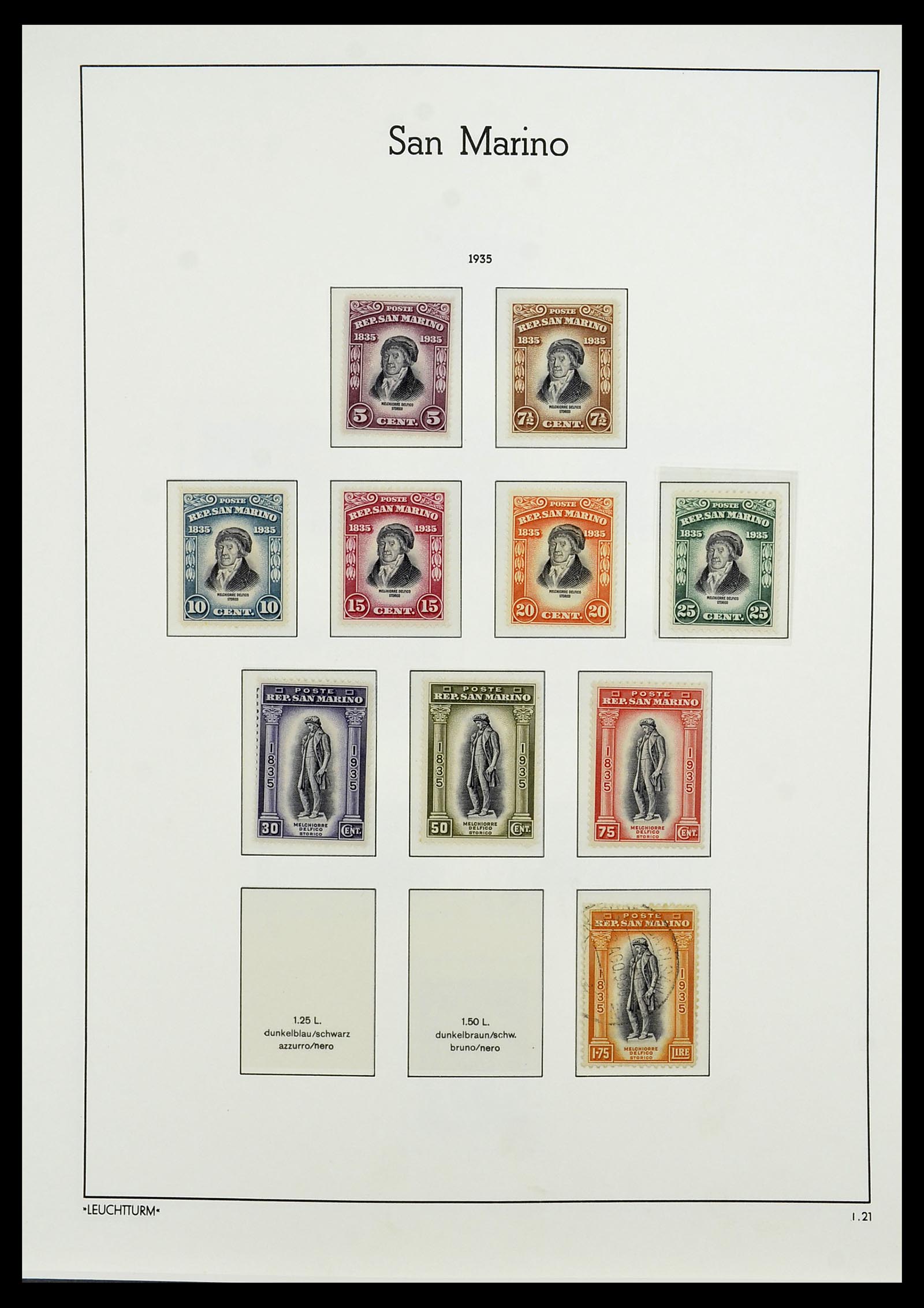 34243 023 - Postzegelverzameling 34243 San Marino 1877-2008.