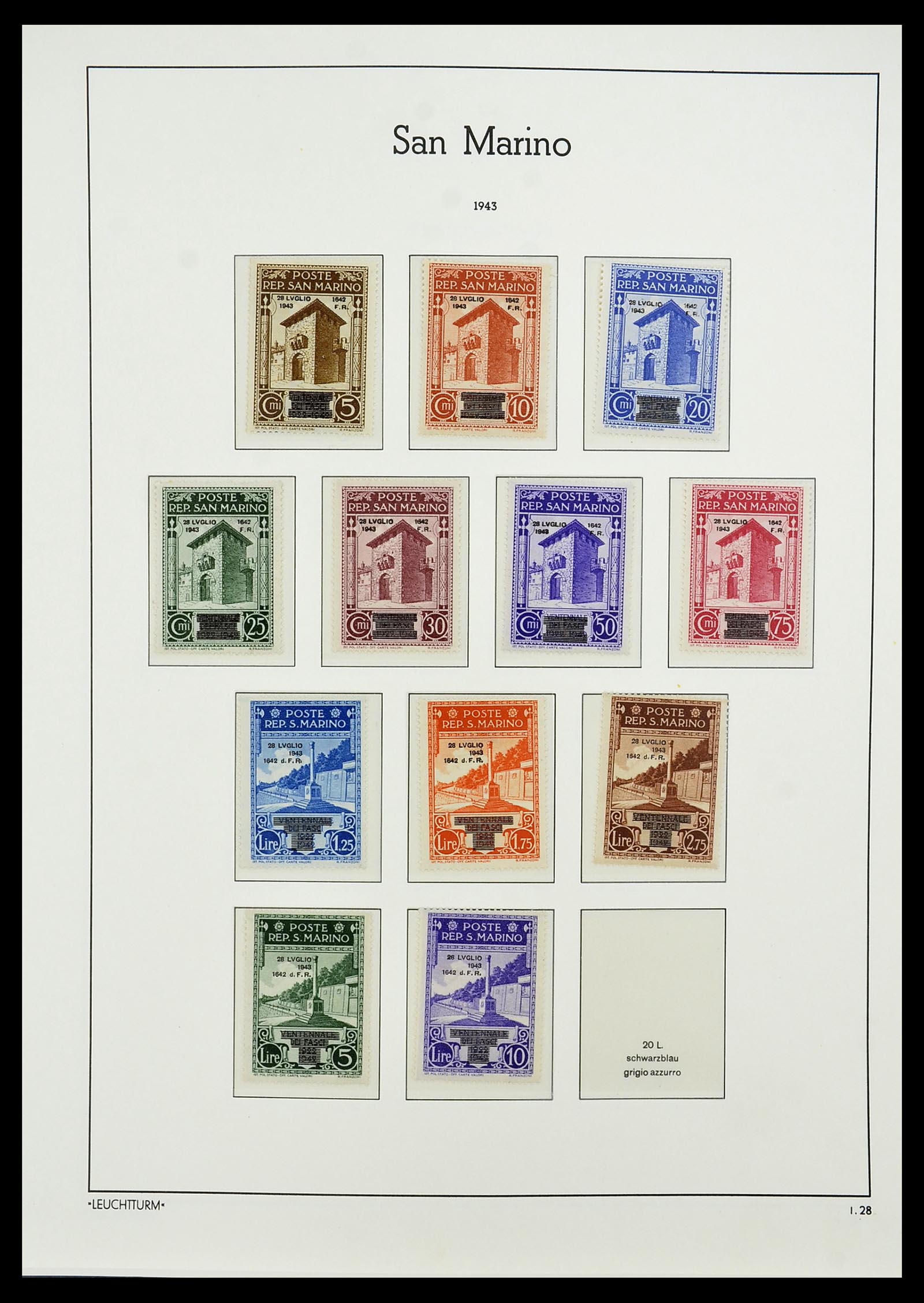 34243 029 - Stamp collection 34243 San Marino 1877-2008.
