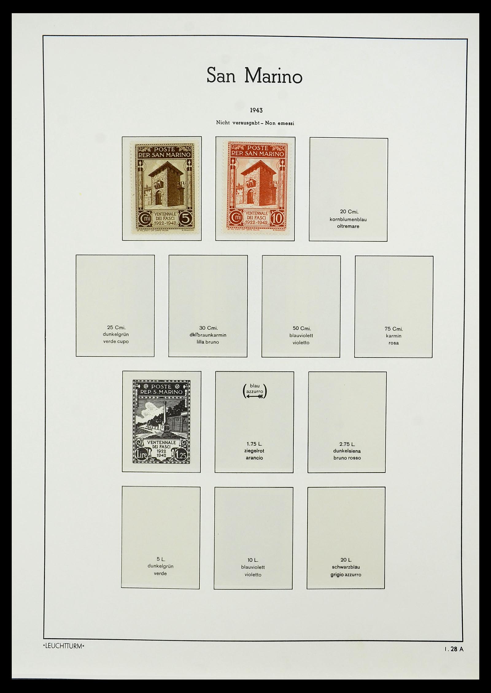 34243 030 - Stamp collection 34243 San Marino 1877-2008.