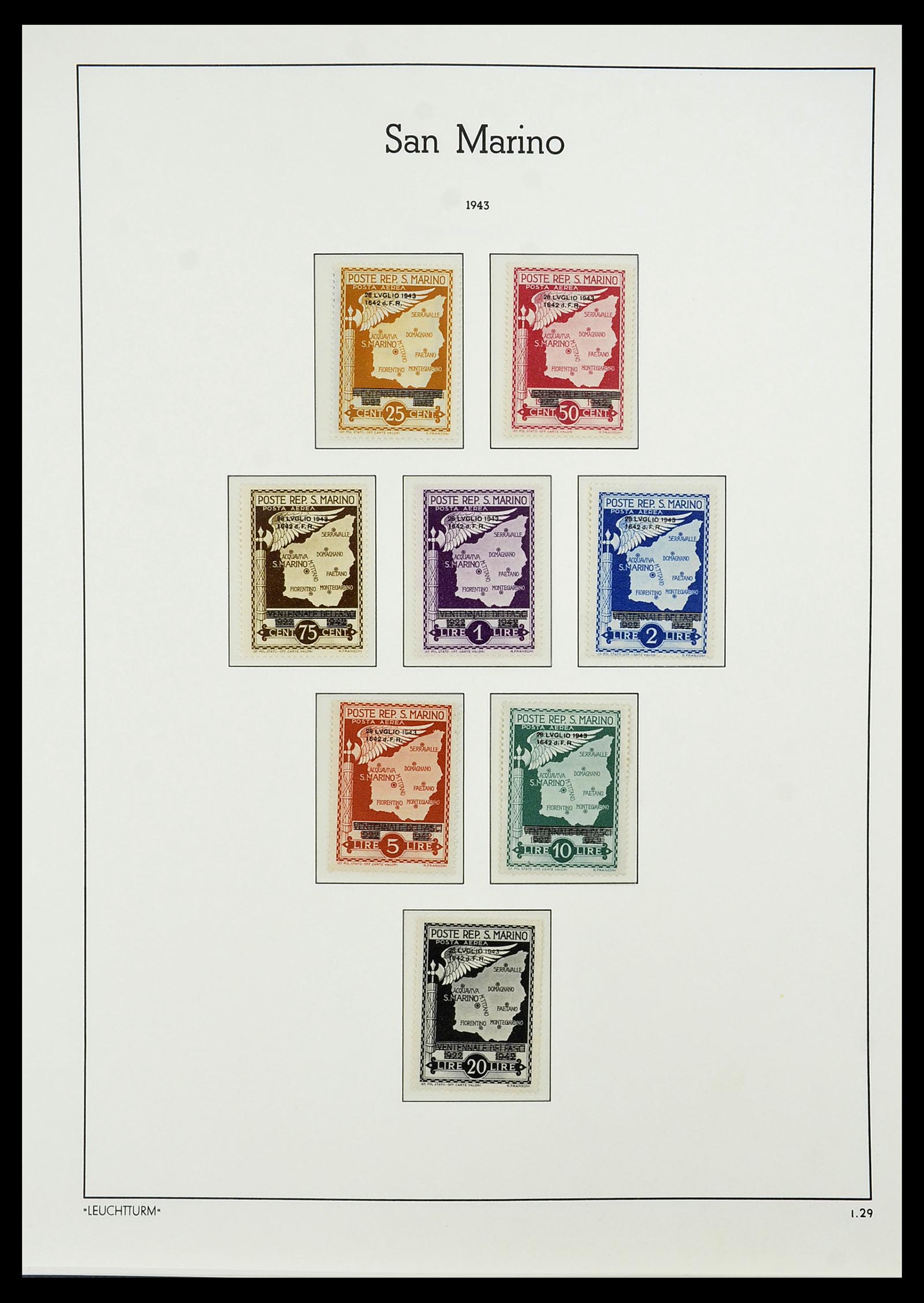 34243 031 - Postzegelverzameling 34243 San Marino 1877-2008.