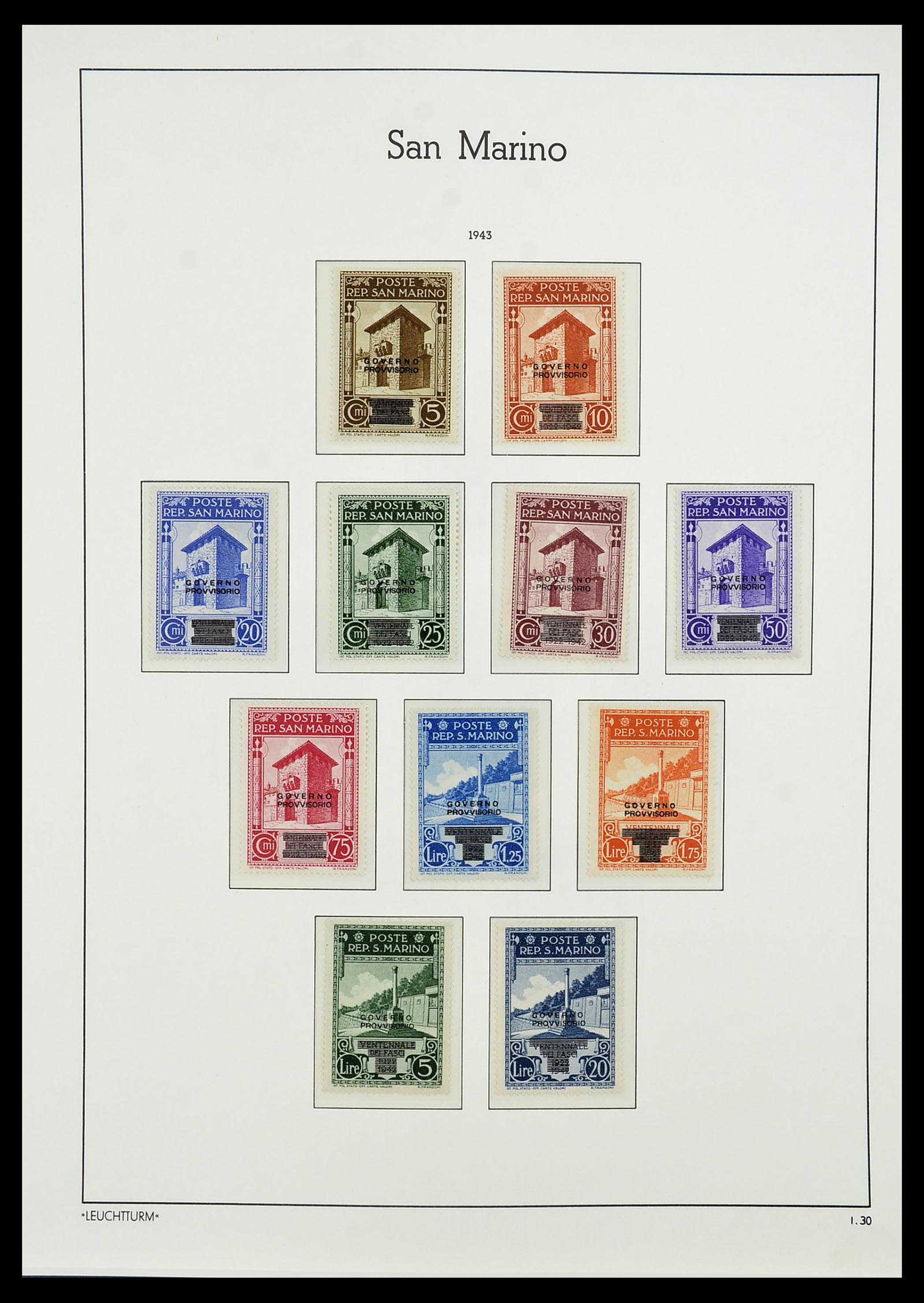 34243 032 - Stamp collection 34243 San Marino 1877-2008.