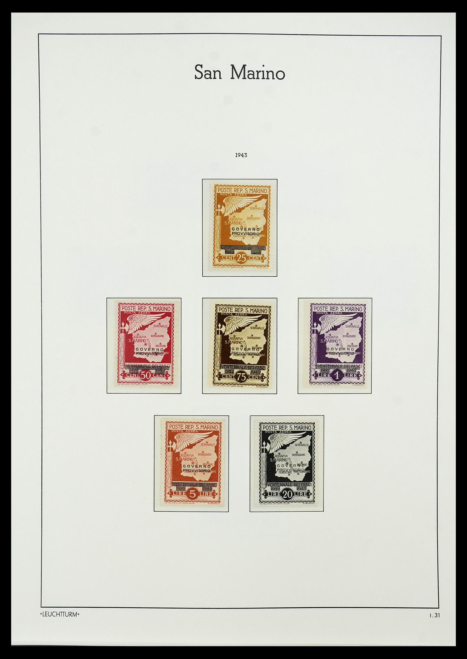 34243 033 - Postzegelverzameling 34243 San Marino 1877-2008.