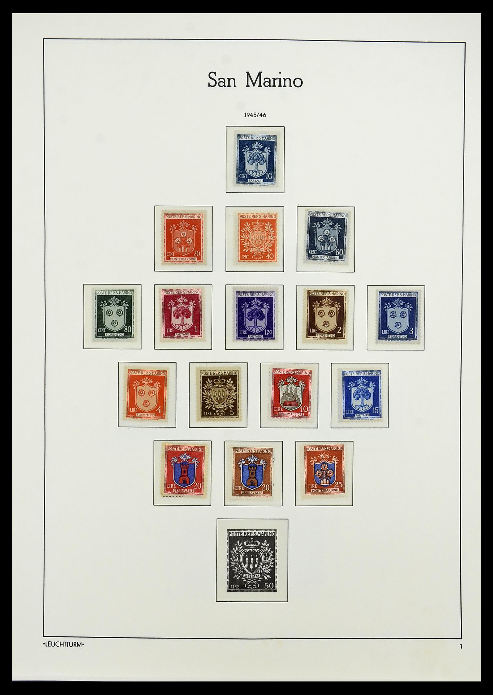 34243 035 - Postzegelverzameling 34243 San Marino 1877-2008.